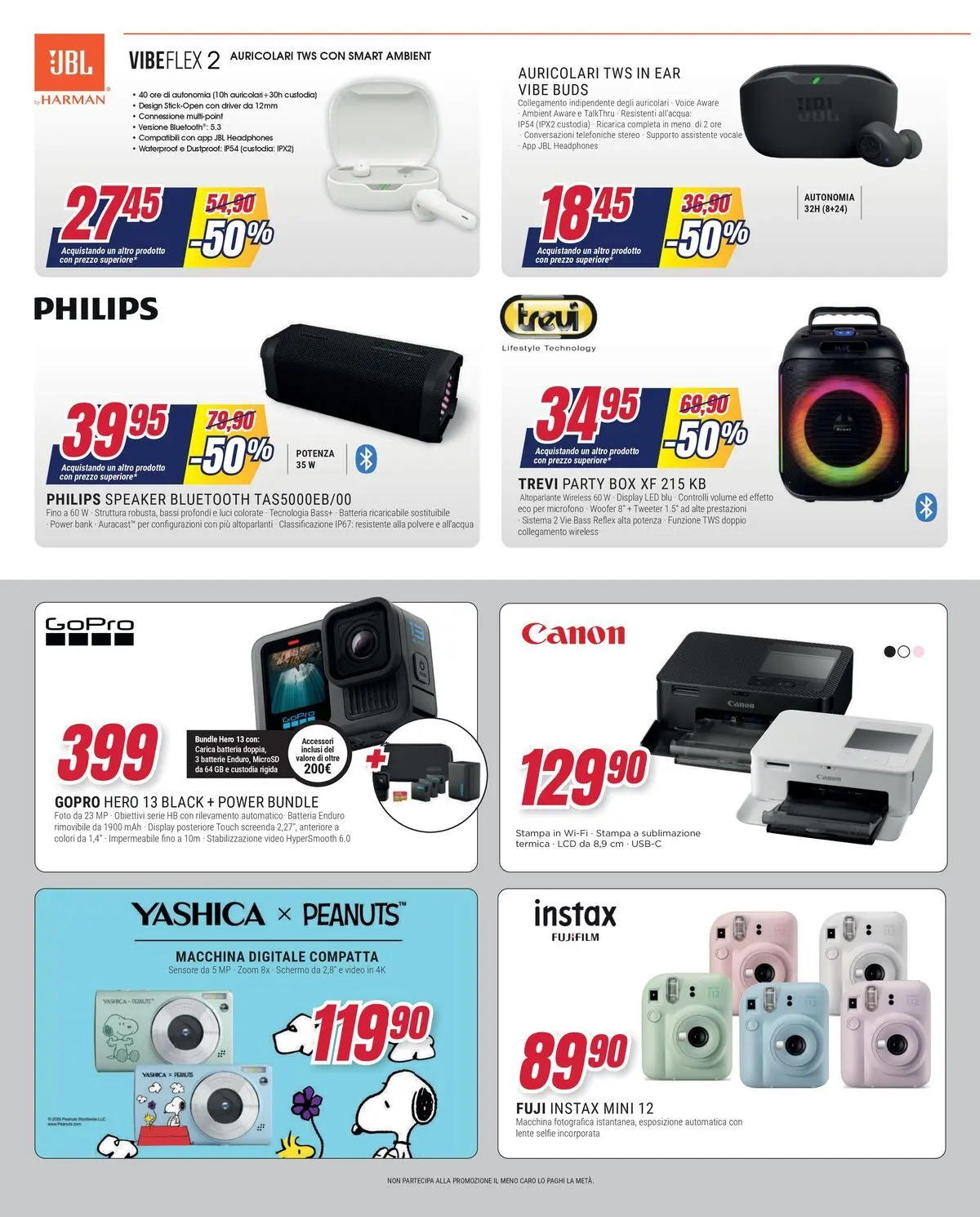 Nuovo Offerte - Il meno caro lo paghi la metà da Trony! dal 19/02/2026 > offerte anteprima 🛍️ | Pagina: 20 | Prodotti: Auricolari, Schermo, Video, Batteria