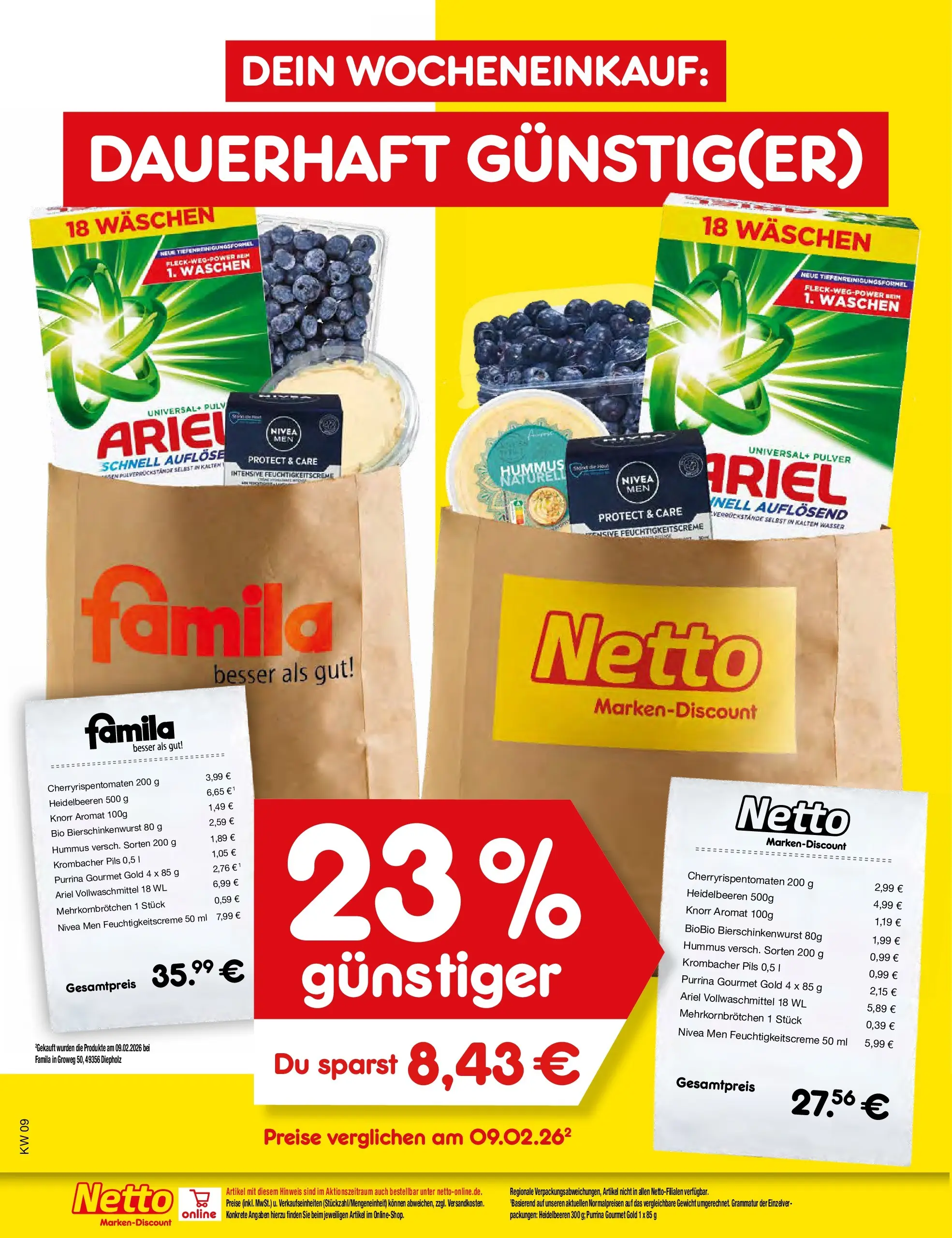 Netto Marken-Discount prospekt Stemwede-Dielingen	 (ab 22.02.2026) » Angebote | Seite: 1
