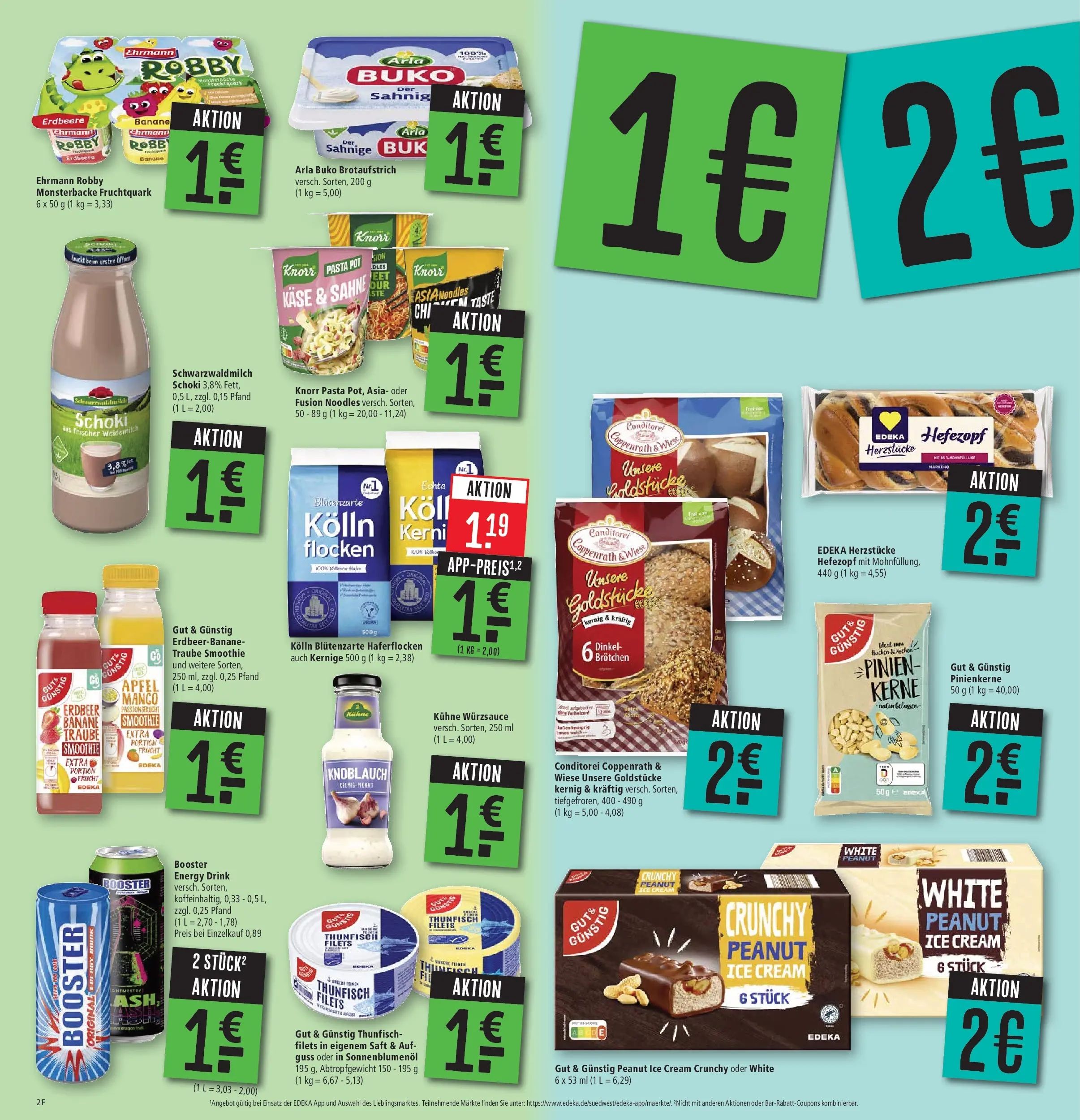 Marktkauf - Marktkauf: Wochenangebote (ab 22.02.2026) » Angebote online | Seite: 2 | Produkte: Sonnenblumenol, Knoblauch, Sahne, Flocken
