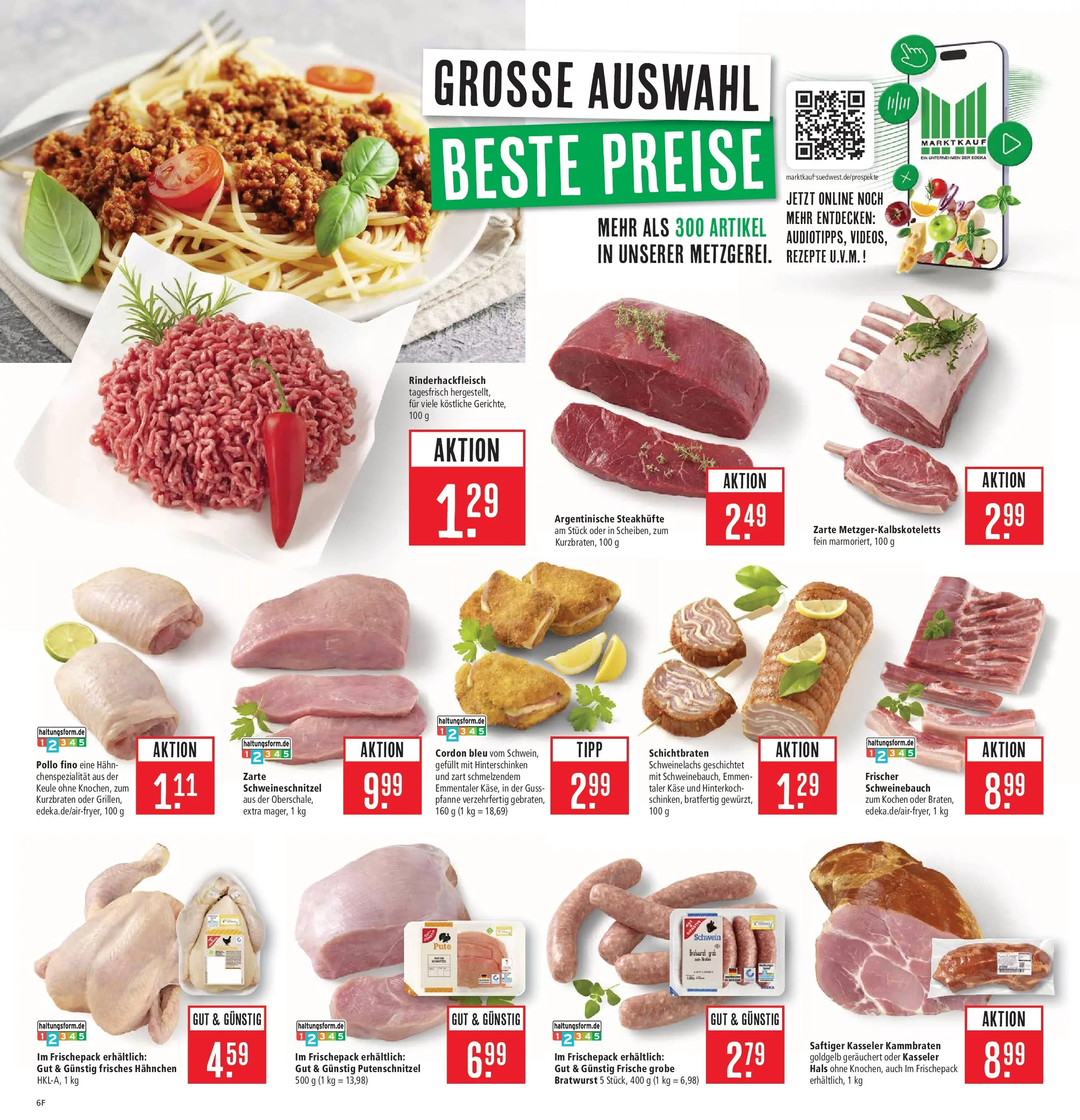 Marktkauf - Marktkauf: Wochenangebote (ab 22.02.2026) » Angebote online | Seite: 12 | Produkte: Pute, Hahnchen, Schweinebauch, Bratwurst