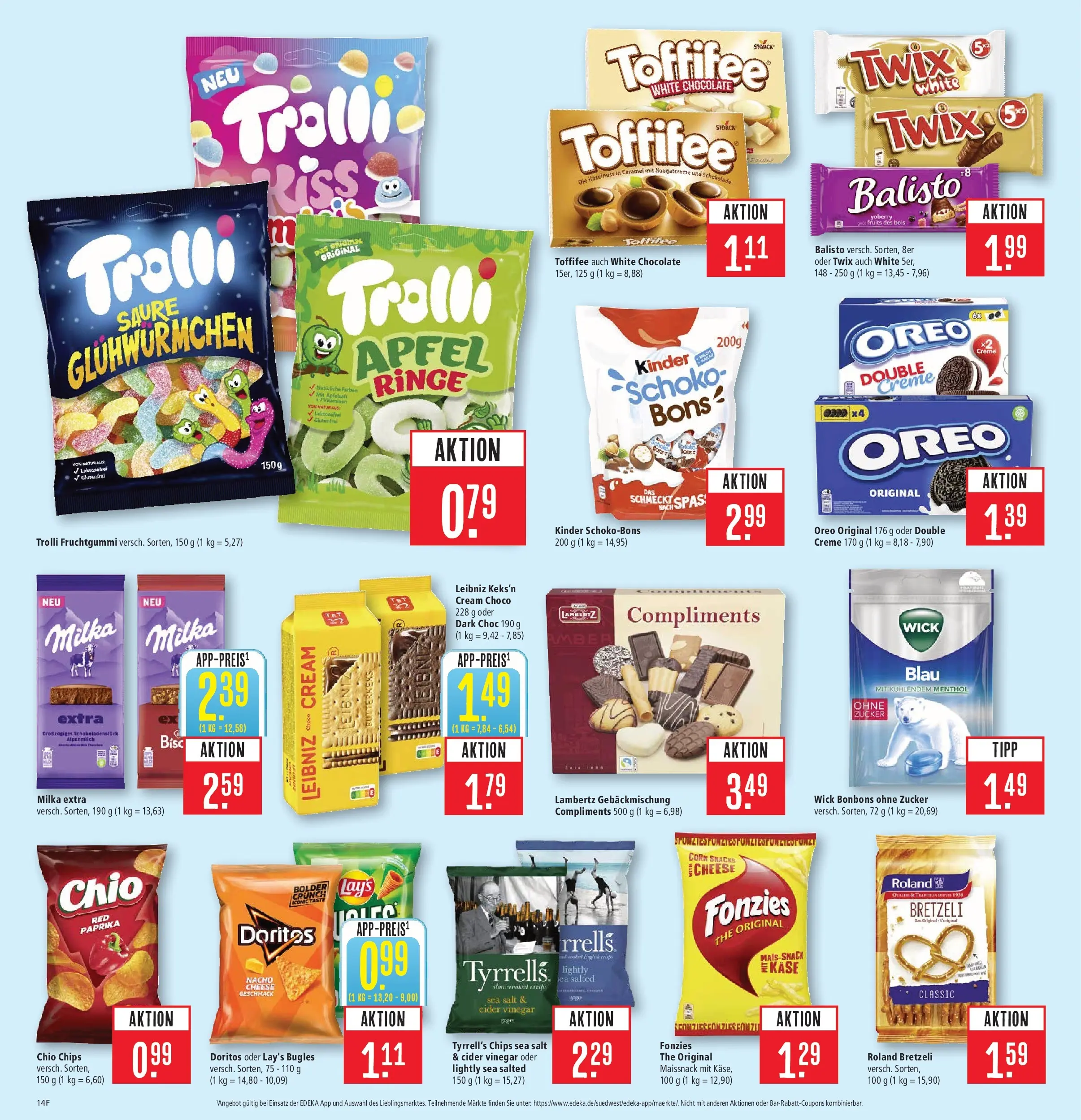 Marktkauf - Marktkauf: Wochenangebote (ab 22.02.2026) » Angebote online | Seite: 20 | Produkte: Äpfel, Zucker, Toffifee, Chips