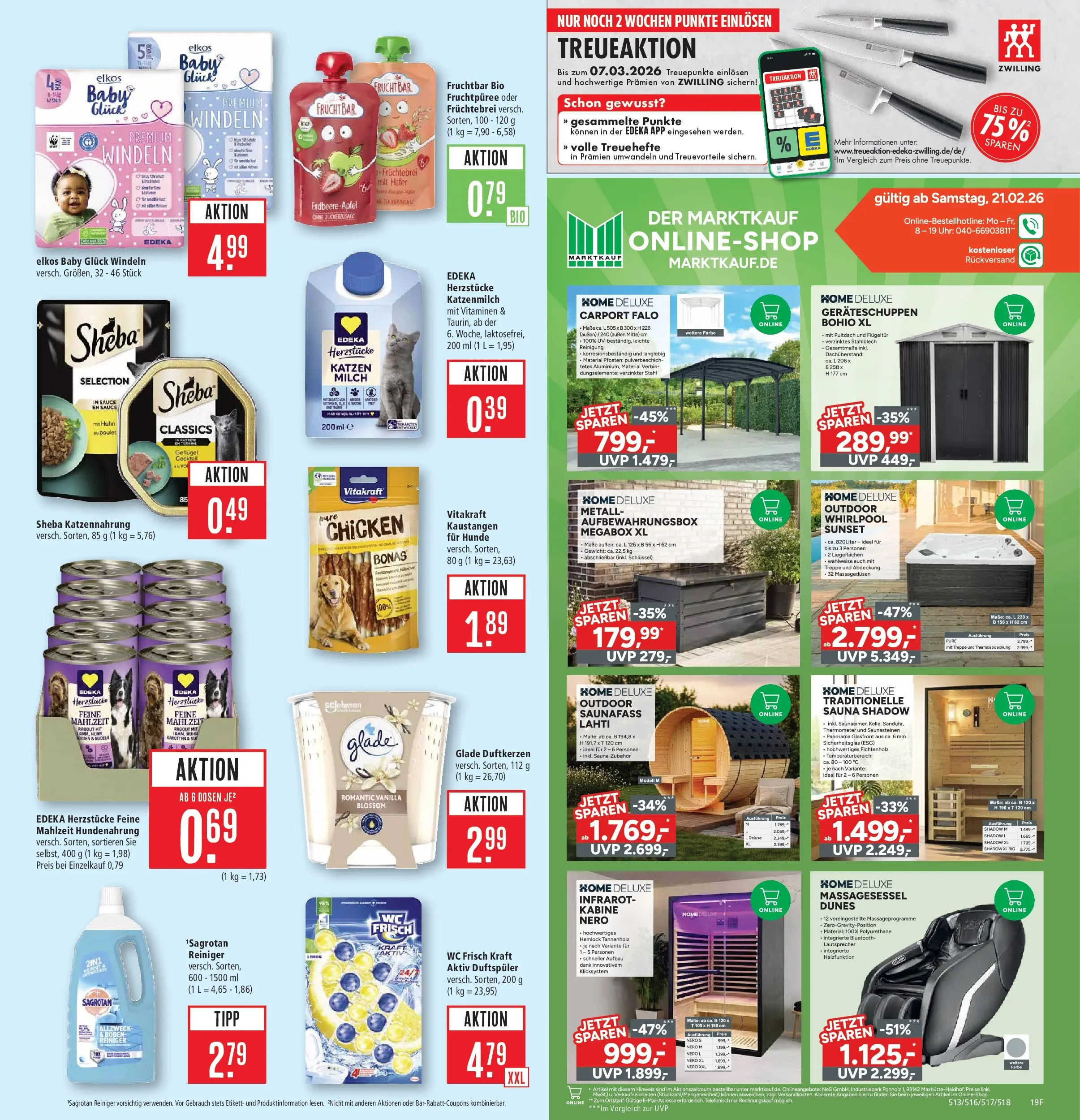 Marktkauf - Marktkauf: Wochenangebote (ab 22.02.2026) » Angebote online | Seite: 27 | Produkte: Gewicht, Thermometer, Milch, Uhr