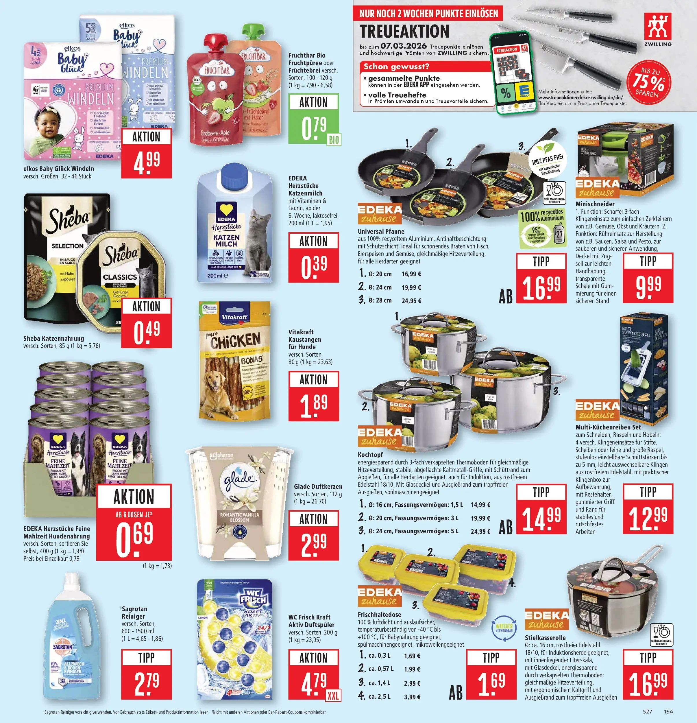 Marktkauf - Marktkauf: Wochenangebote (ab 22.02.2026) » Angebote online | Seite: 27 | Produkte: Milch, Babynahrung, Obst, Wc frisch