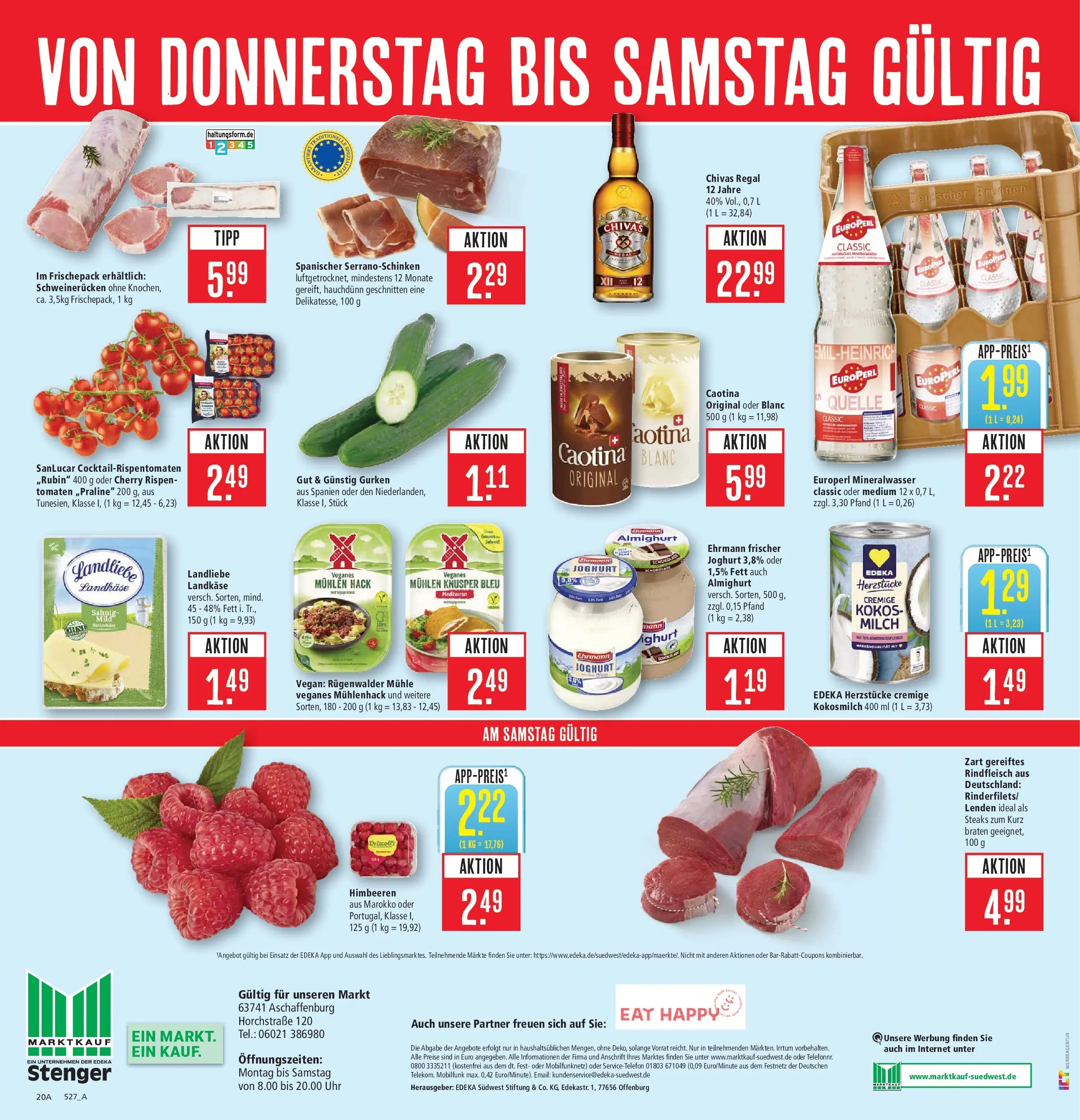 Marktkauf - Marktkauf: Wochenangebote (ab 22.02.2026) » Angebote online | Seite: 28 | Produkte: Joghurt, Regal, Tomaten, Landliebe joghurt