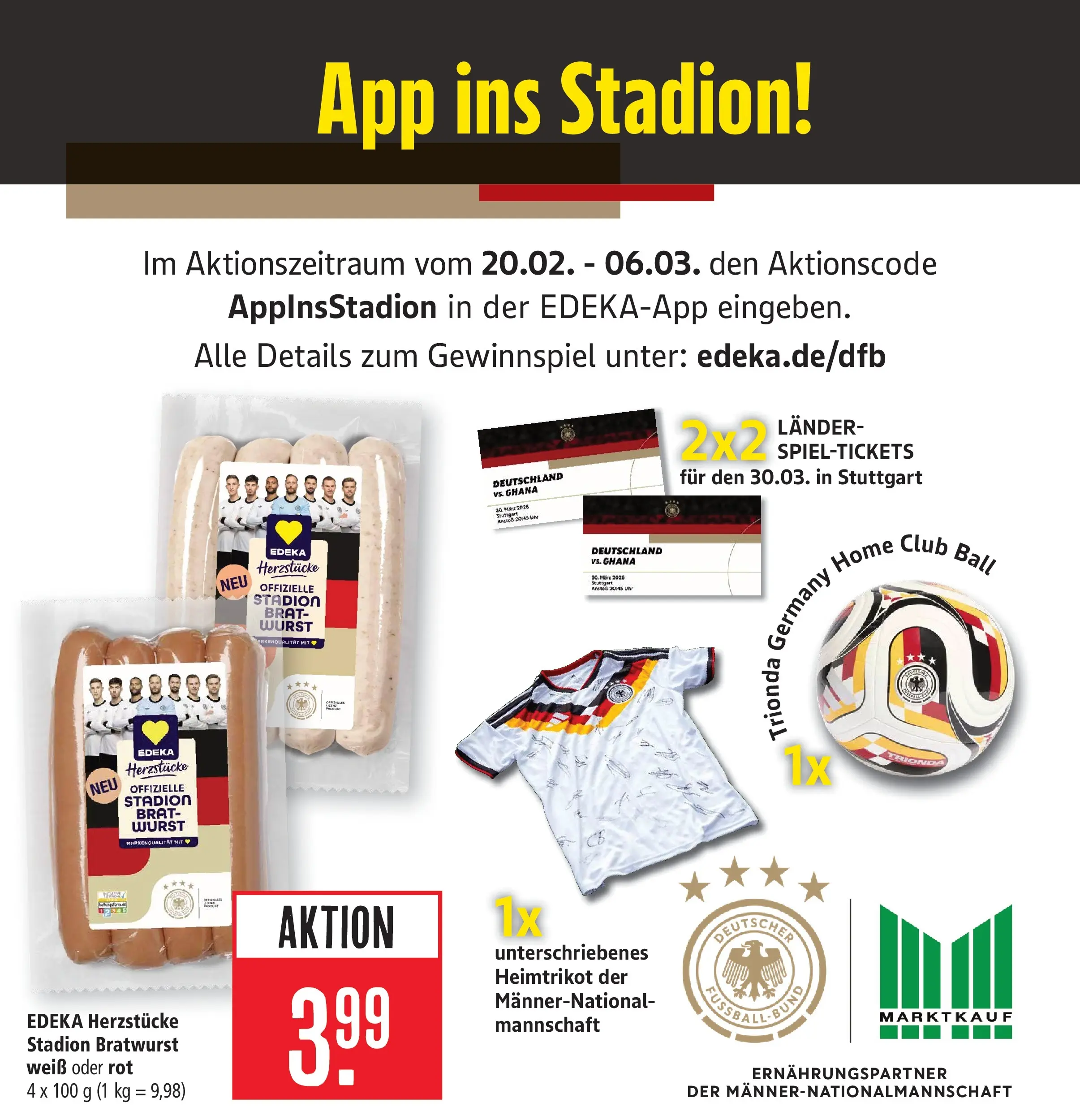 Marktkauf - Marktkauf: Wochenangebote (ab 22.02.2026) » Angebote online | Seite: 29 | Produkte: Bratwurst, Wurst