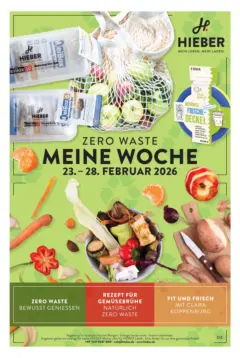 Angebote - Hieber's Frischecenter: Meine Woche ab 22.02.2026 gültig | Seite: 11