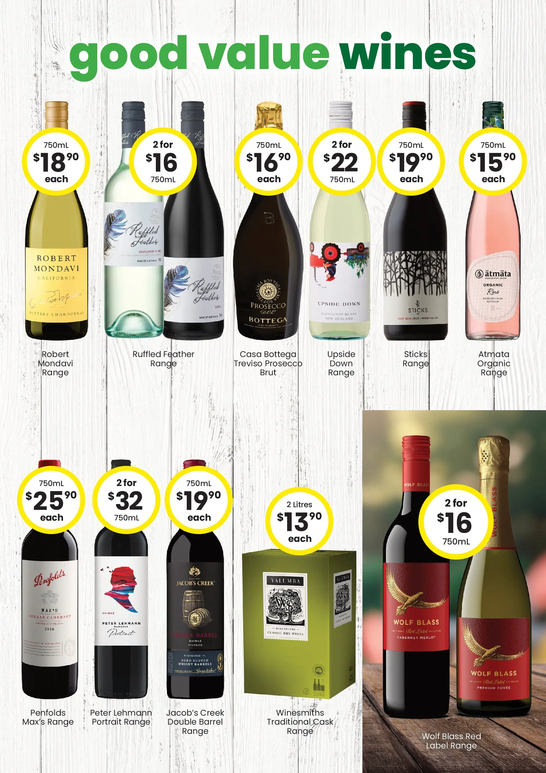 The Bottle-O - Good Value Booze, For Good Value People. QLD 23/02 - 22/02/2026 > weekly / monthly specials | Page: 3