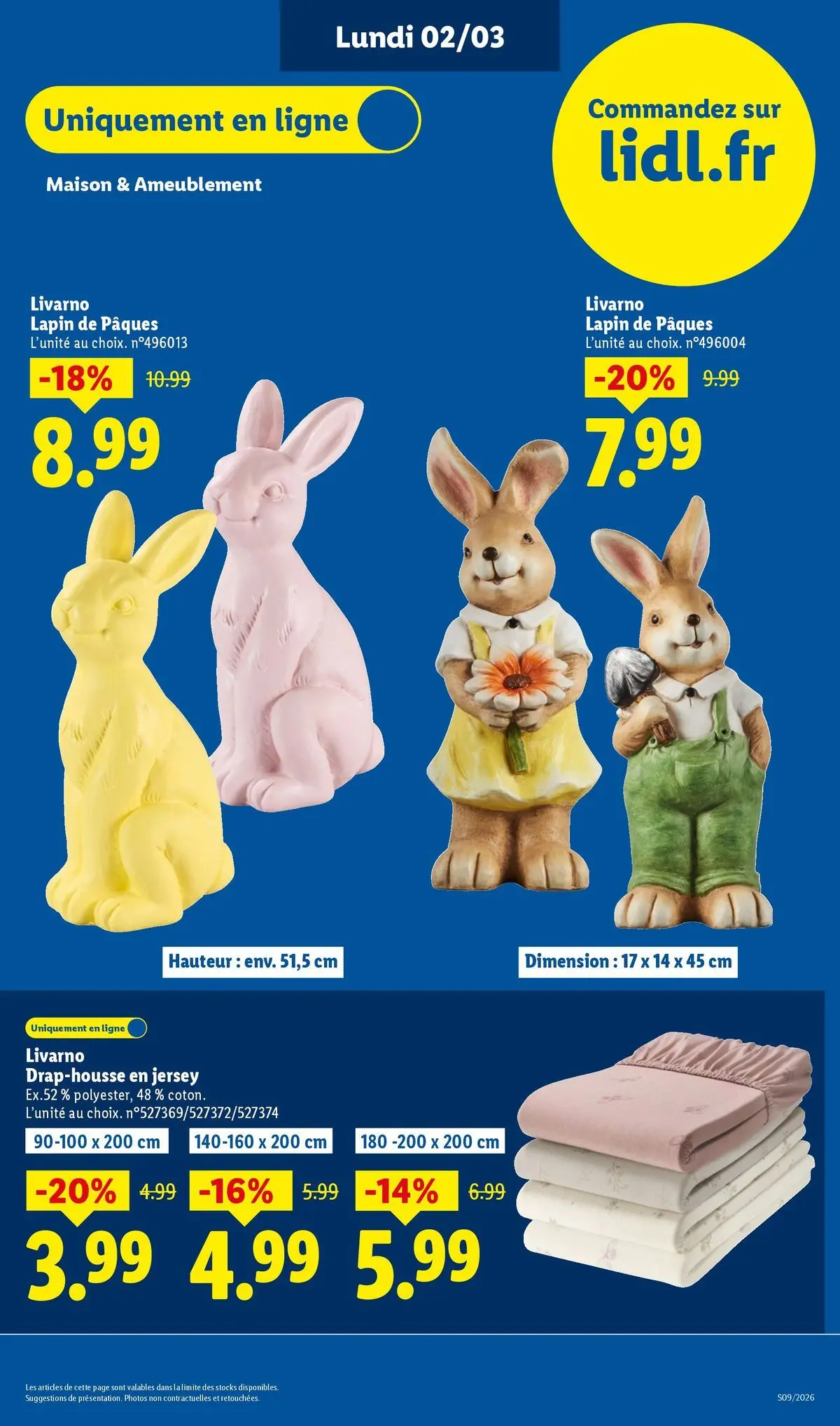 Catalogue LIDL du 25/02/2026 | Promo prospectus en ligne | Page: 79 | Produits: Lapin Catalogue LIDL du 25/02/2026 | Promo prospectus en ligne | Page: 79 | Produits: Lapin