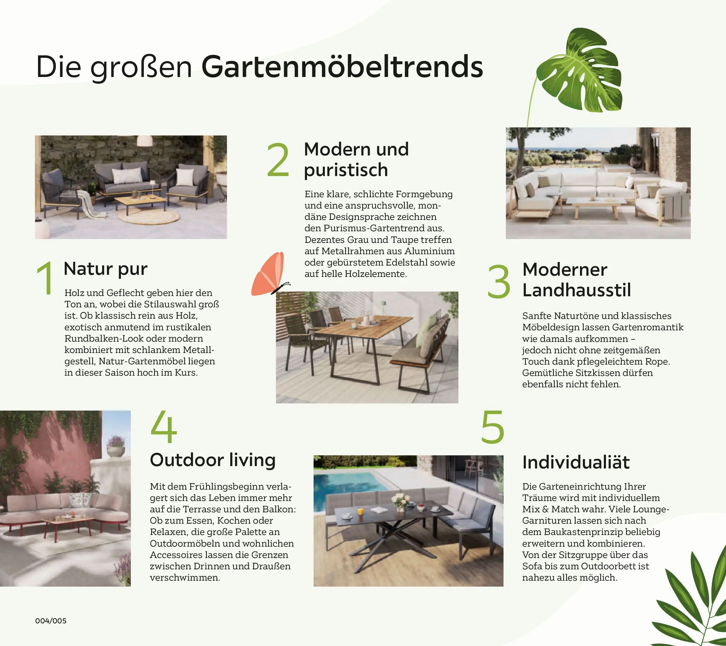 XXXLutz Gartenkatalog von 30.03.2026 - Aktuelle Angebote | Seite: 4 | Produkte: Sofa