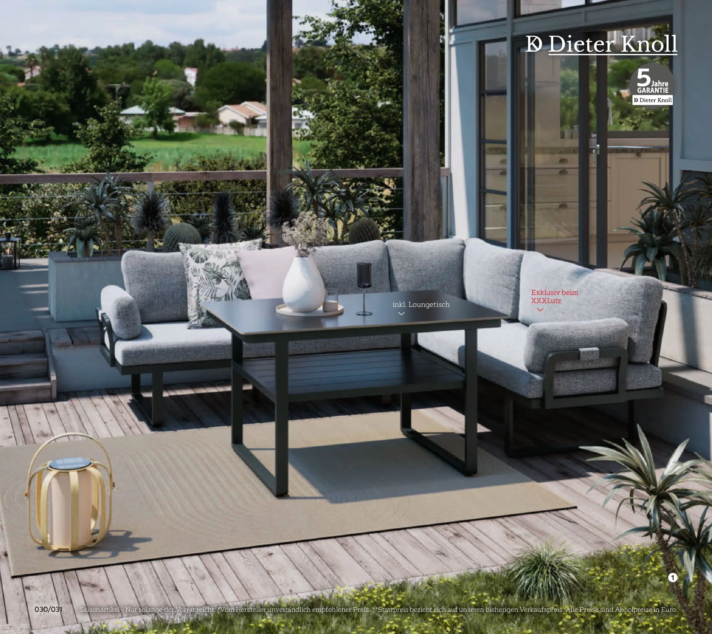 XXXLutz Gartenkatalog von 30.03.2026 - Aktuelle Angebote | Seite: 30