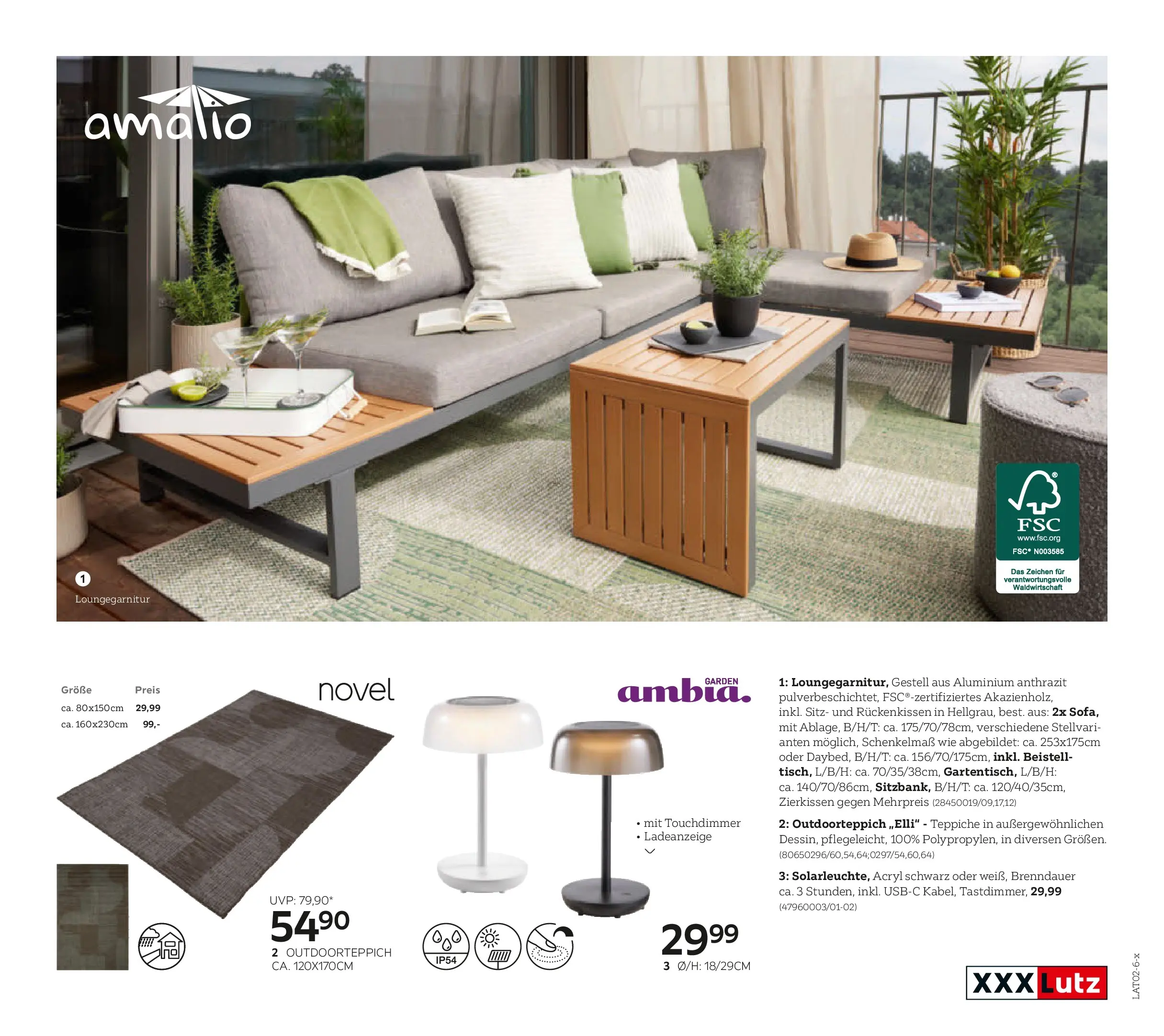 XXXLutz Gartenkatalog von 30.03.2026 - Aktuelle Angebote | Seite: 35