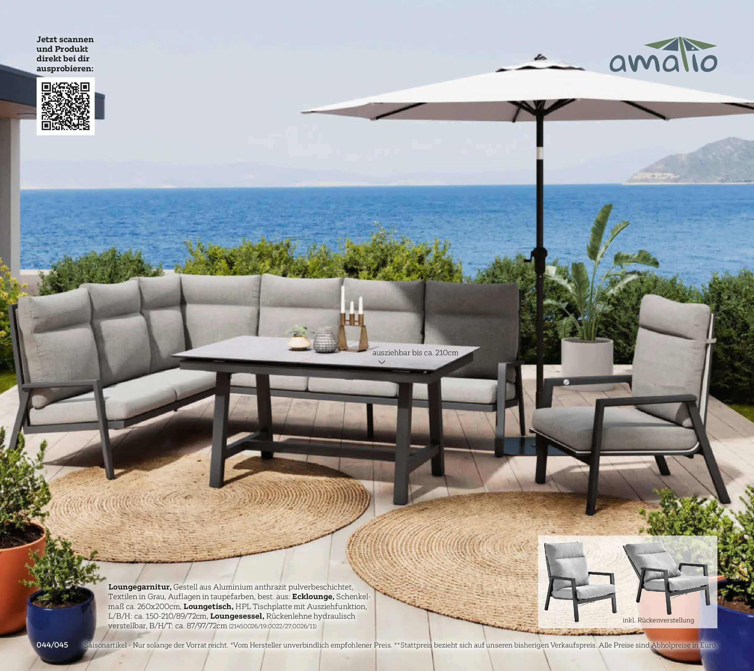 XXXLutz Gartenkatalog von 30.03.2026 - Aktuelle Angebote | Seite: 44