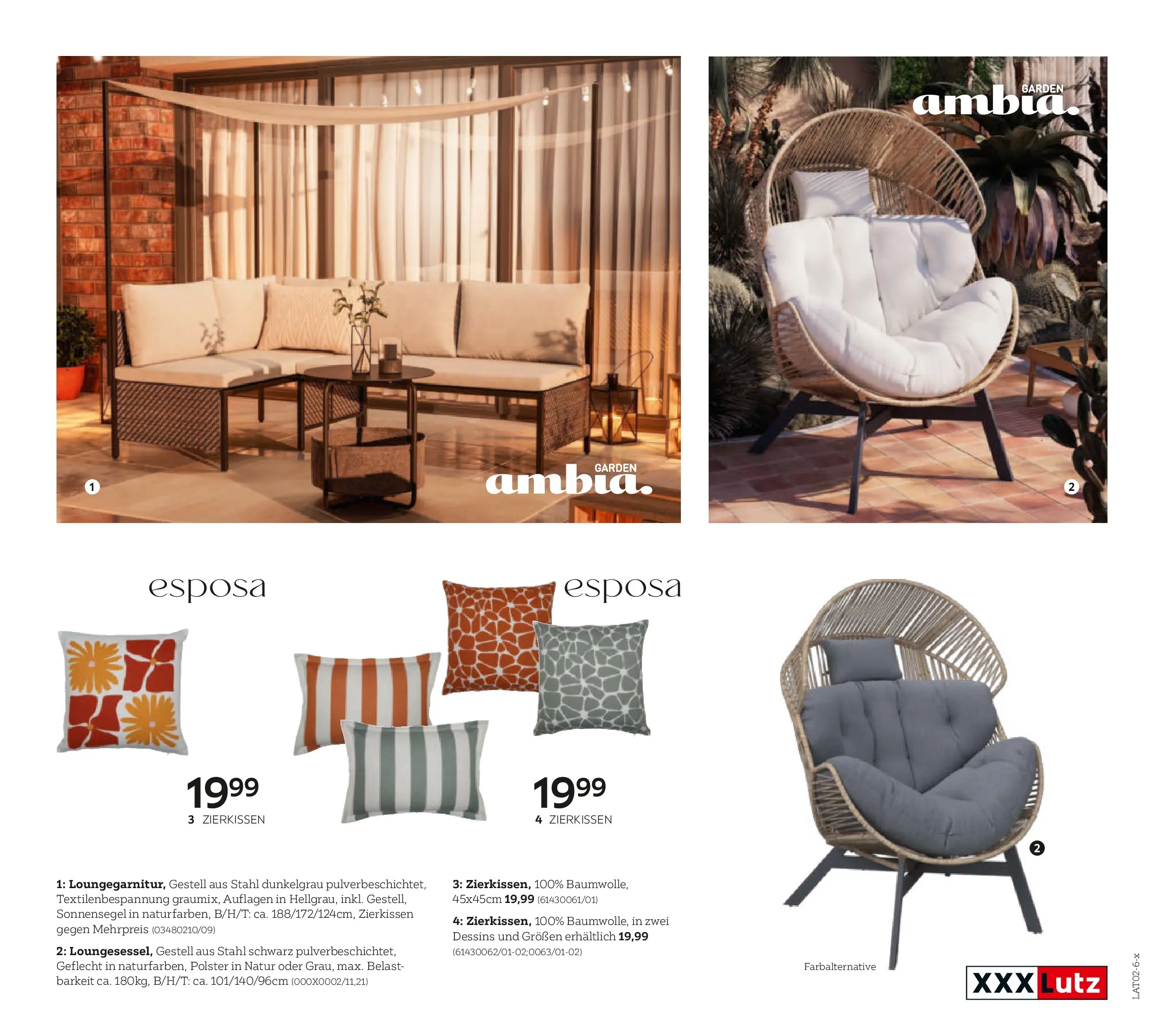 XXXLutz Gartenkatalog von 30.03.2026 - Aktuelle Angebote | Seite: 59
