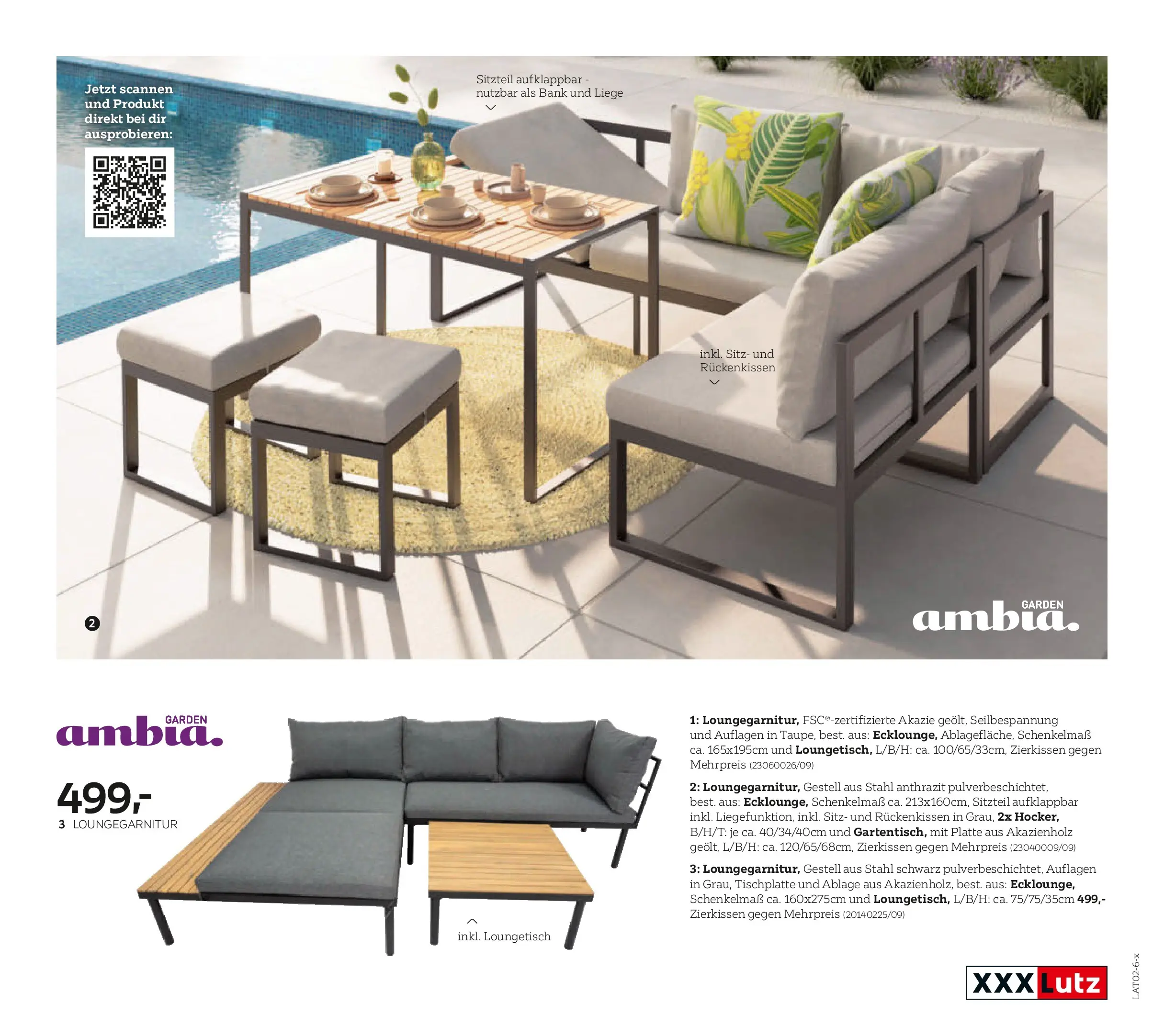 XXXLutz Gartenkatalog von 30.03.2026 - Aktuelle Angebote | Seite: 61