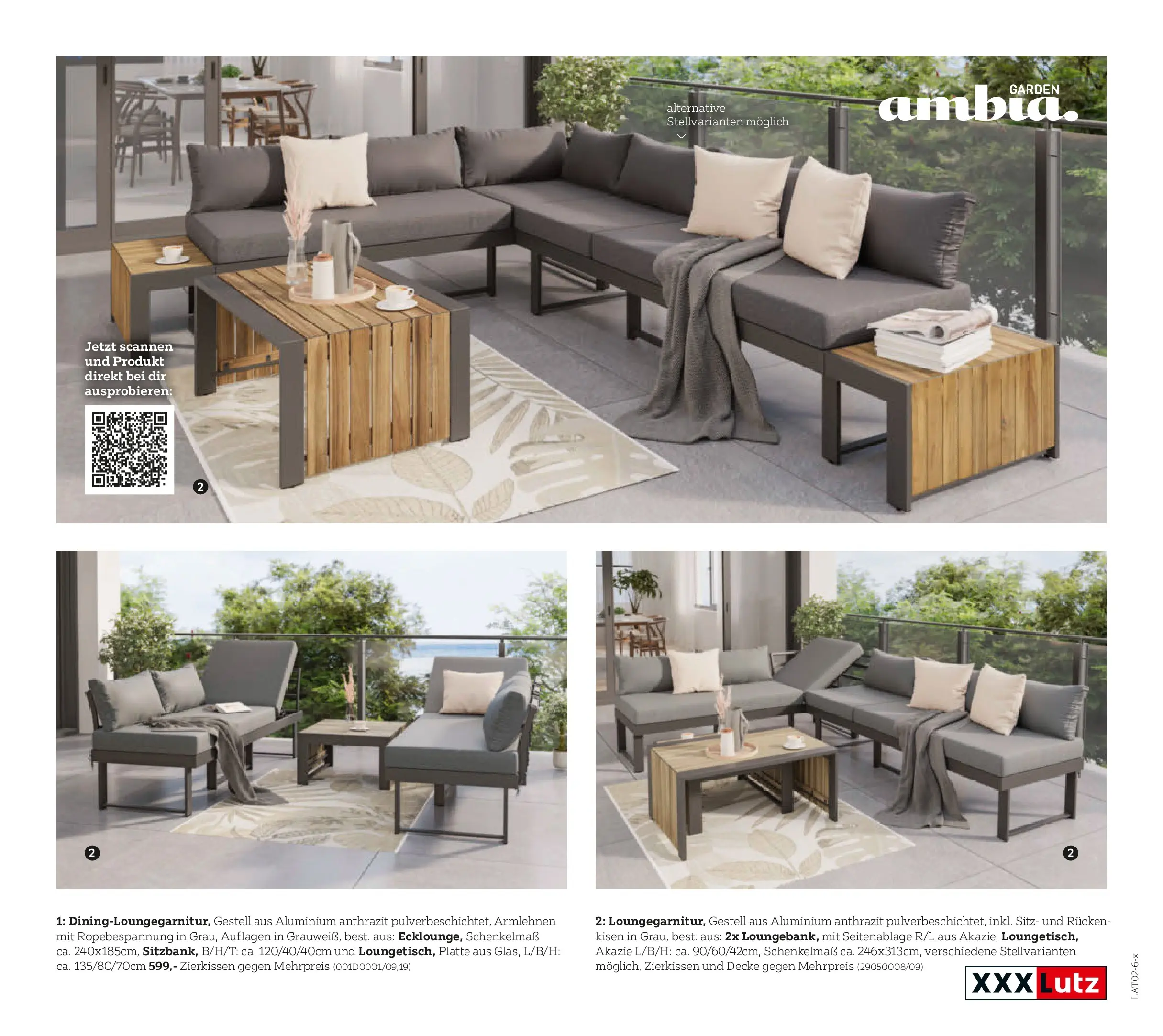 XXXLutz Gartenkatalog von 30.03.2026 - Aktuelle Angebote | Seite: 73 | Produkte: Decke