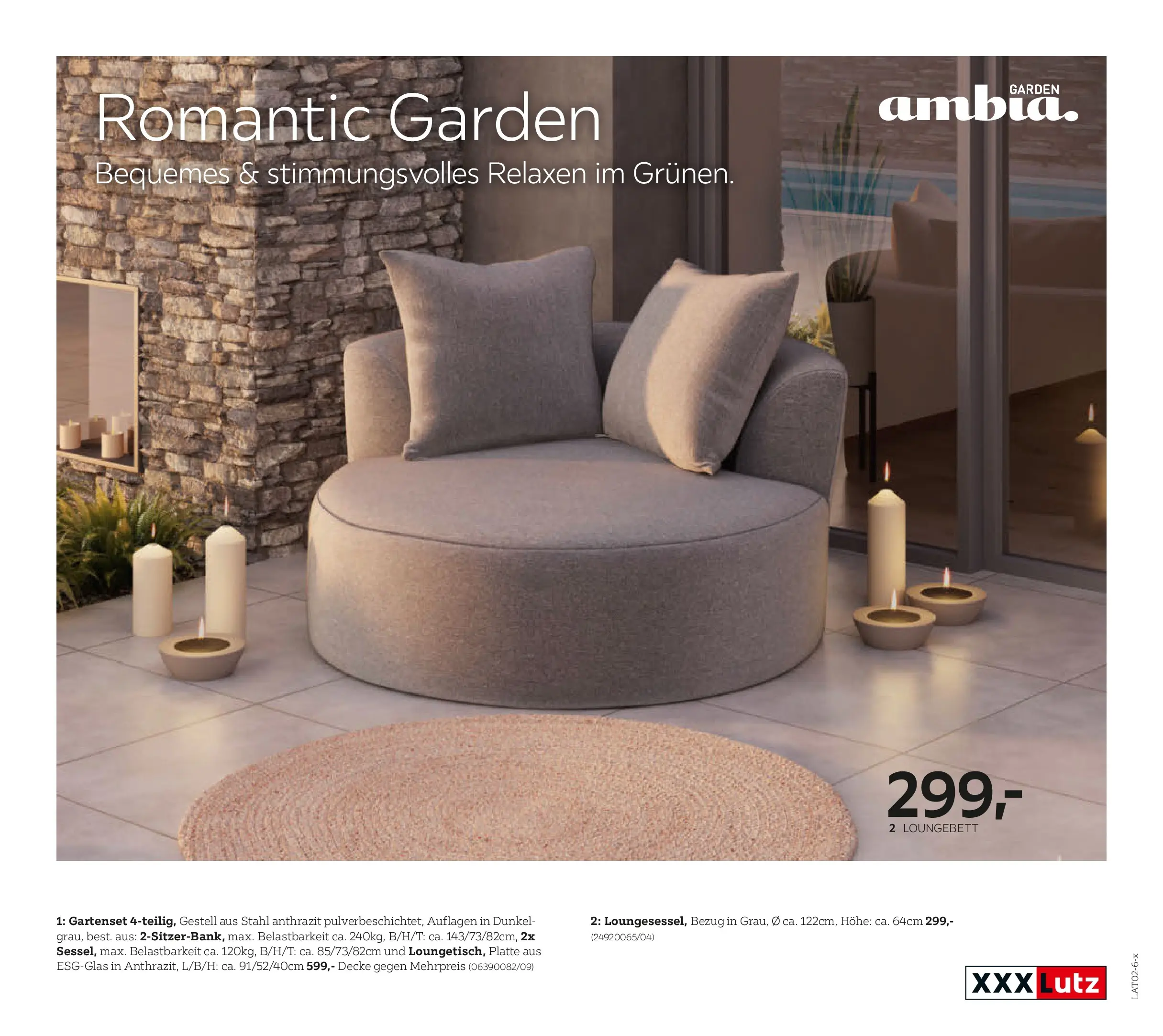 XXXLutz Gartenkatalog von 30.03.2026 - Aktuelle Angebote | Seite: 79 | Produkte: Decke
