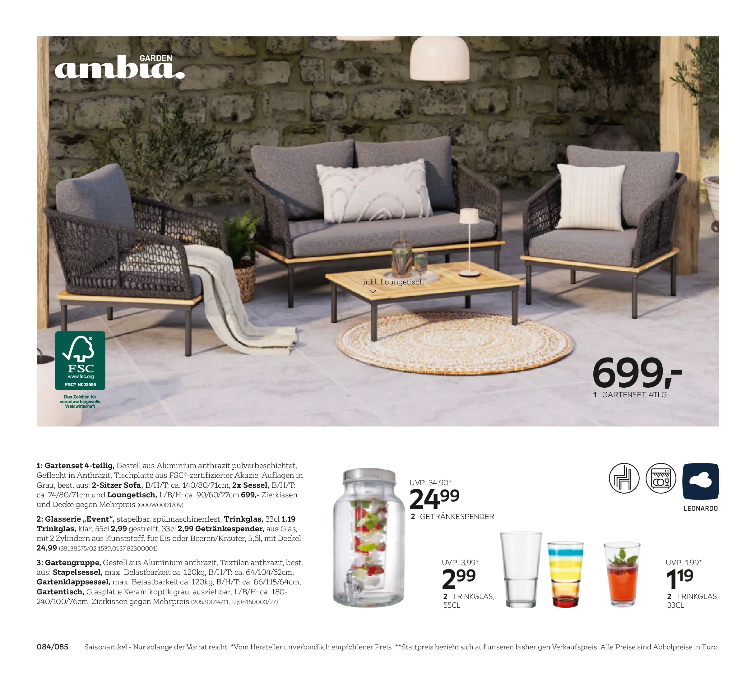 XXXLutz Gartenkatalog von 30.03.2026 - Aktuelle Angebote | Seite: 84 | Produkte: Eis, Decke