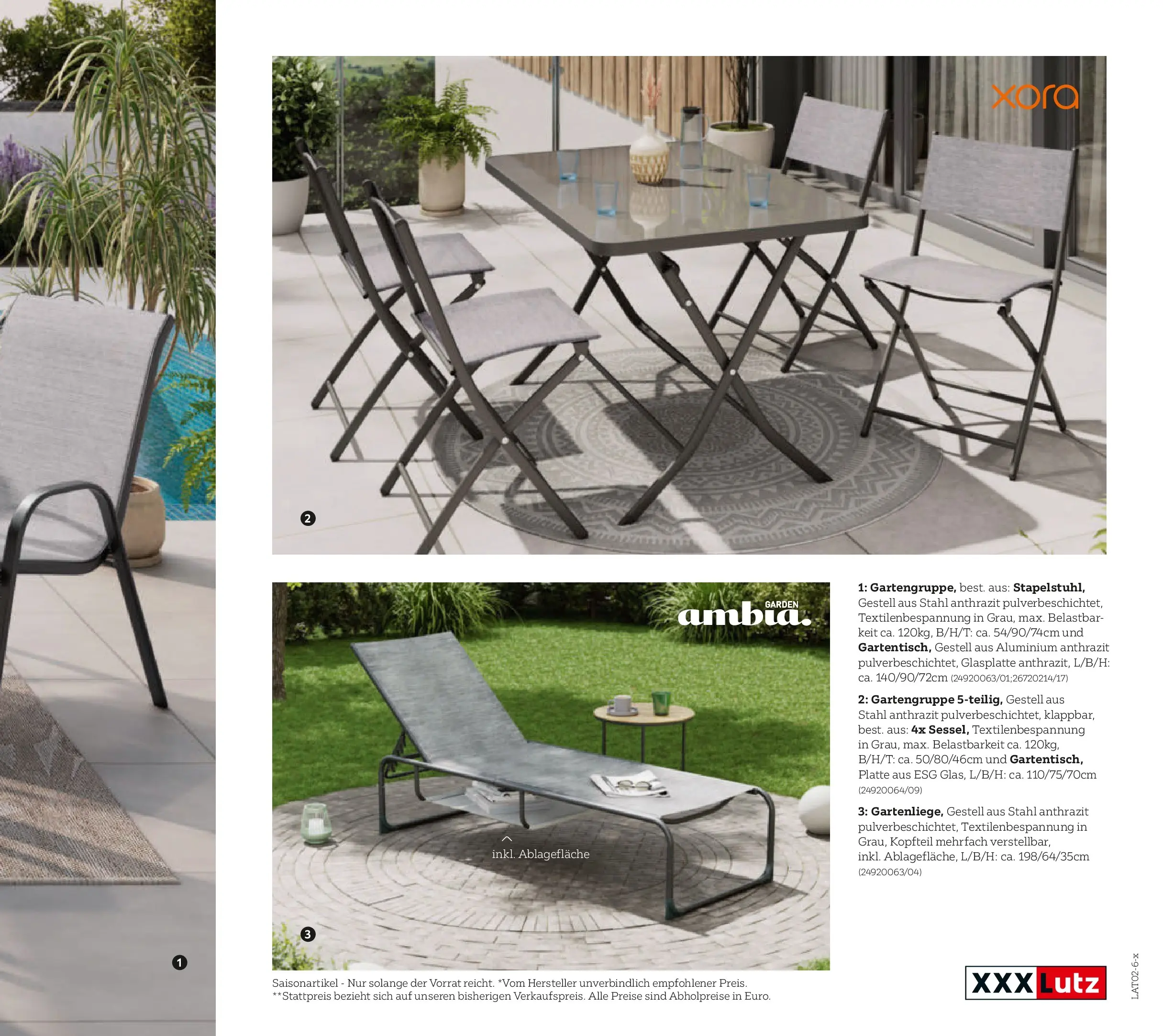 XXXLutz Gartenkatalog von 30.03.2026 - Aktuelle Angebote | Seite: 89