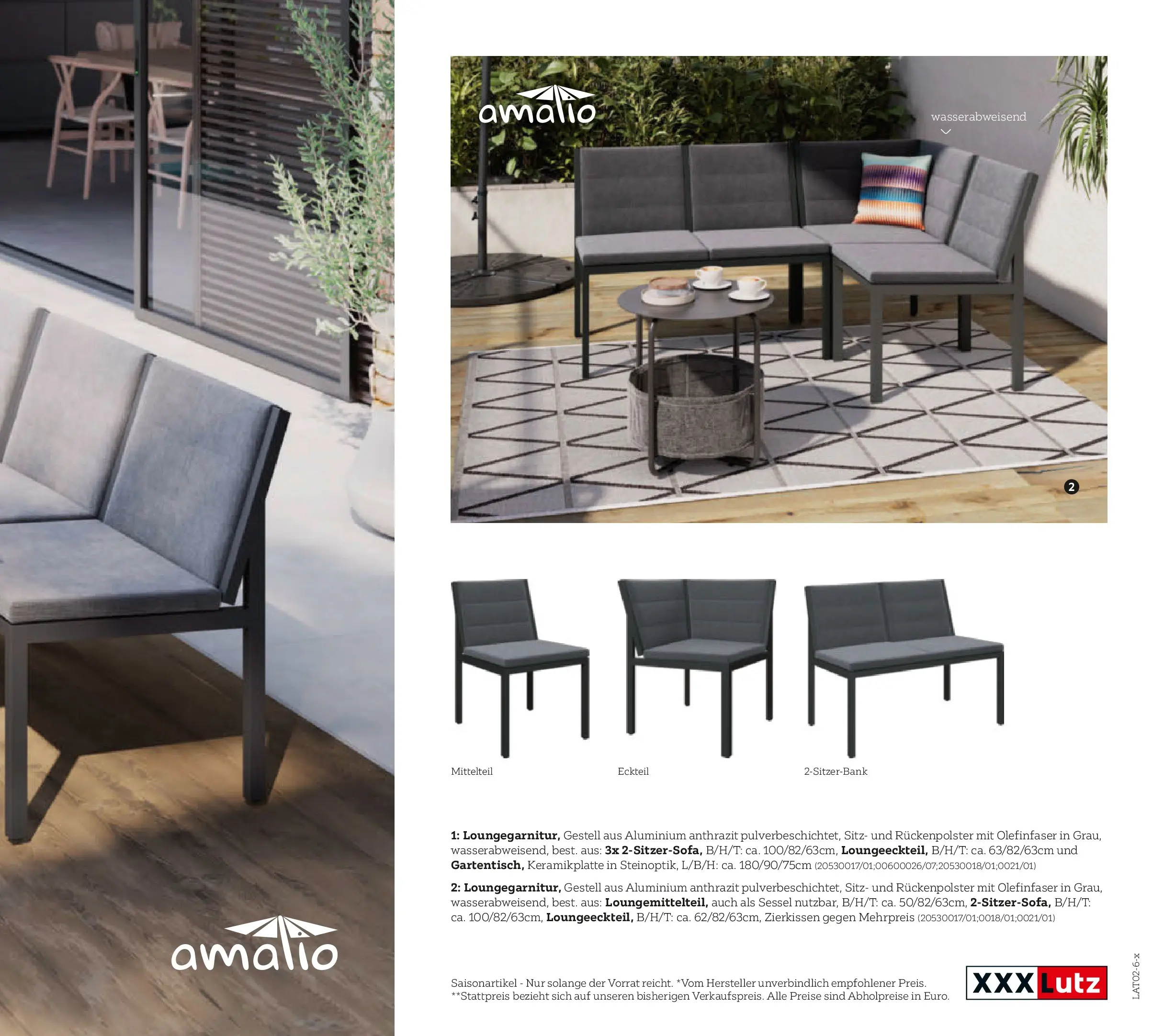 XXXLutz Gartenkatalog von 30.03.2026 - Aktuelle Angebote | Seite: 91 | Produkte: Sessel