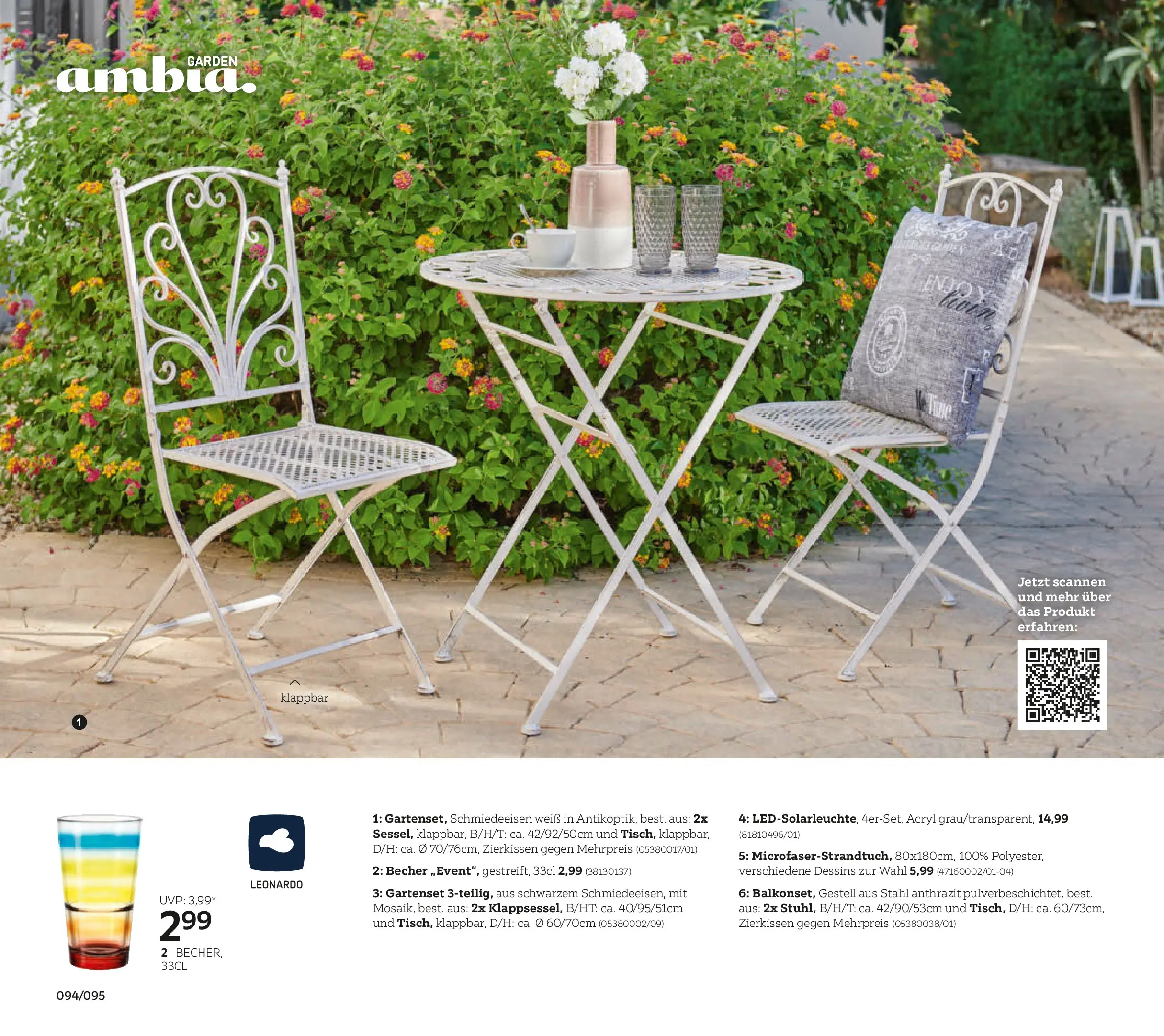 XXXLutz Gartenkatalog von 30.03.2026 - Aktuelle Angebote | Seite: 94