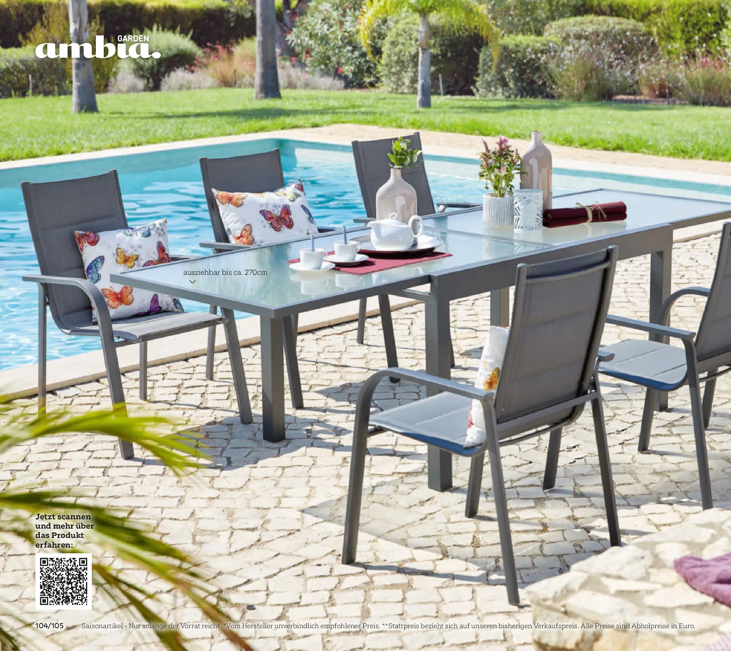 XXXLutz Gartenkatalog von 30.03.2026 - Aktuelle Angebote | Seite: 104