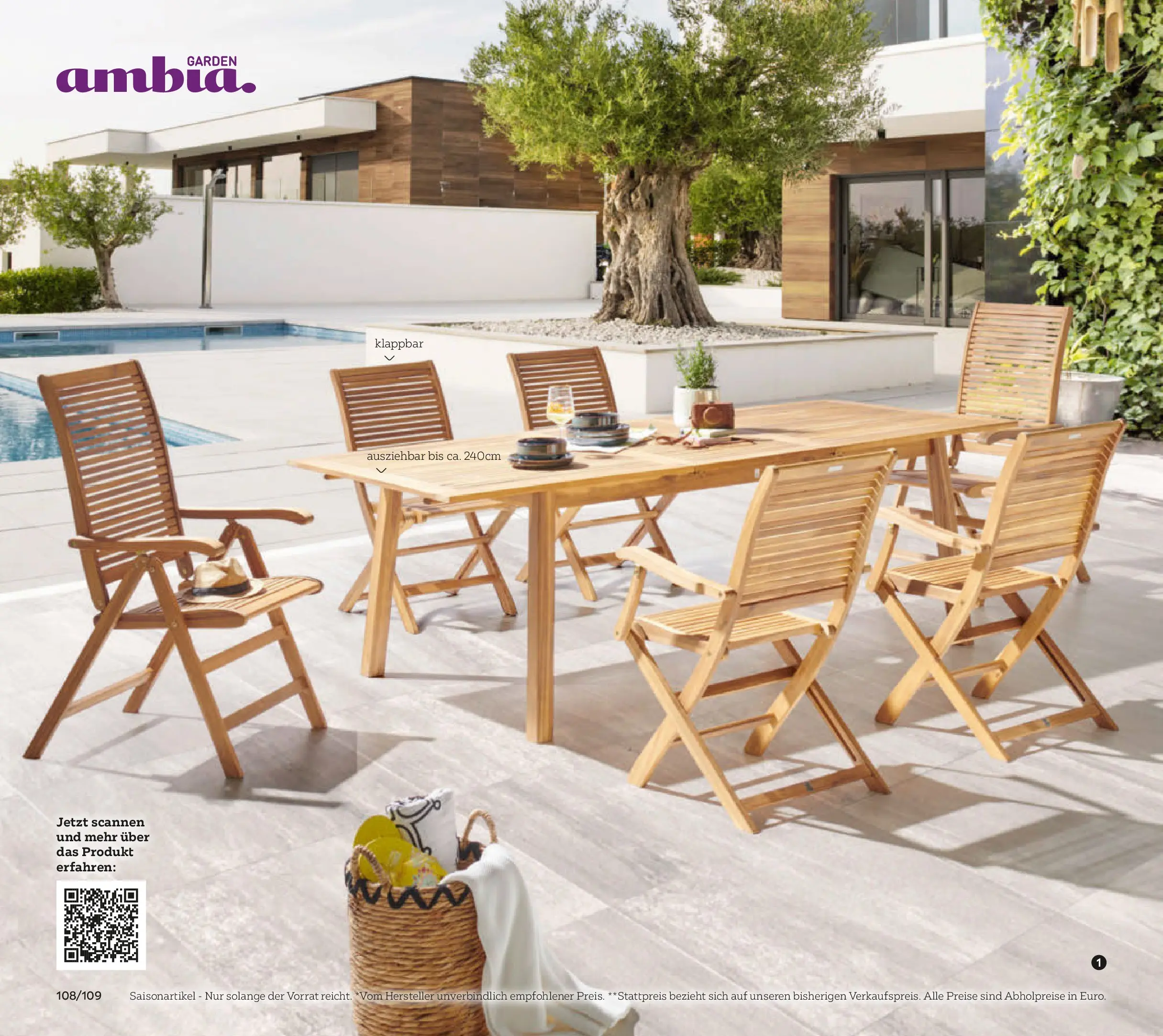 XXXLutz Gartenkatalog von 30.03.2026 - Aktuelle Angebote | Seite: 108