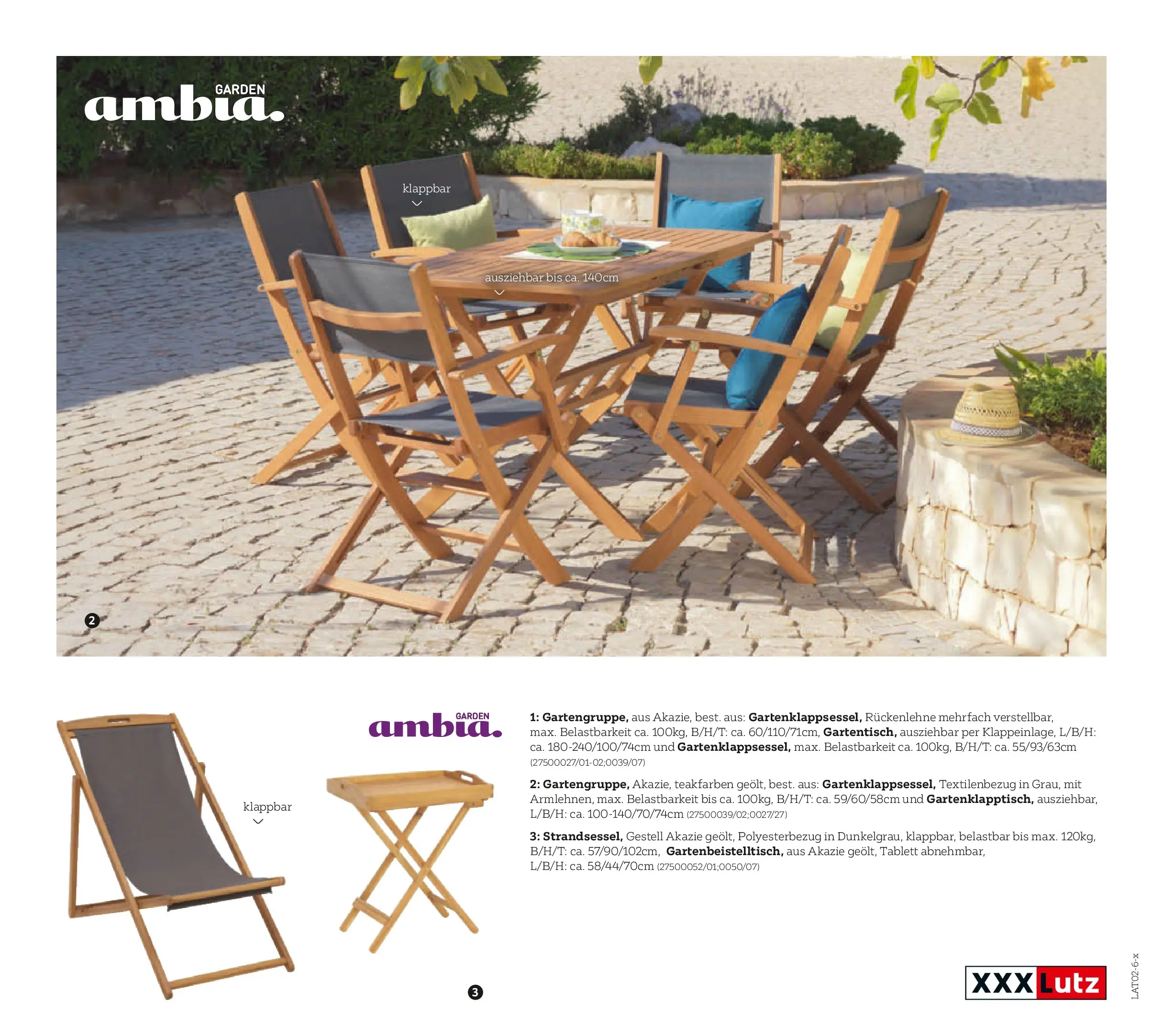 XXXLutz Gartenkatalog von 30.03.2026 - Aktuelle Angebote | Seite: 109