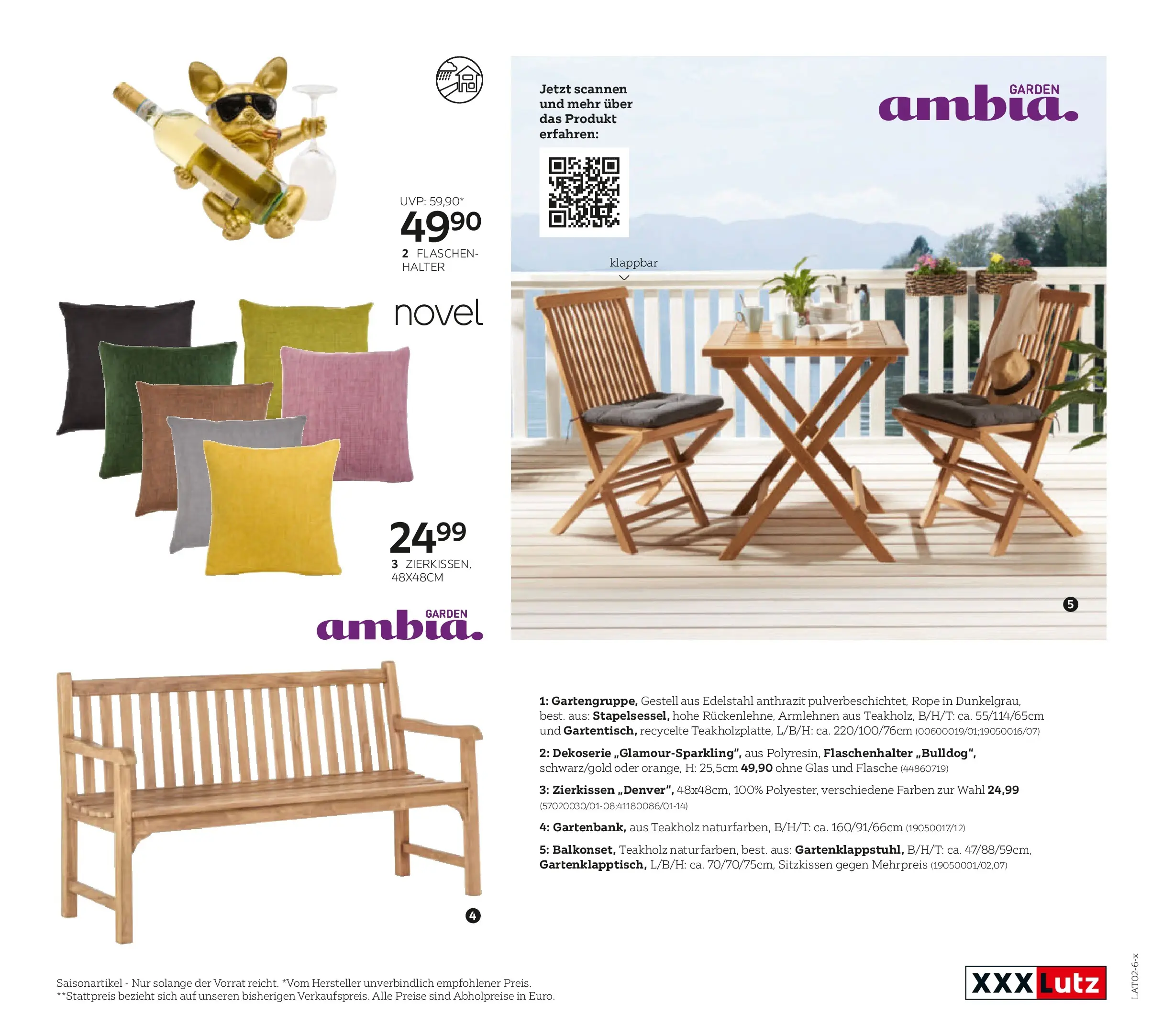 XXXLutz Gartenkatalog von 30.03.2026 - Aktuelle Angebote | Seite: 111