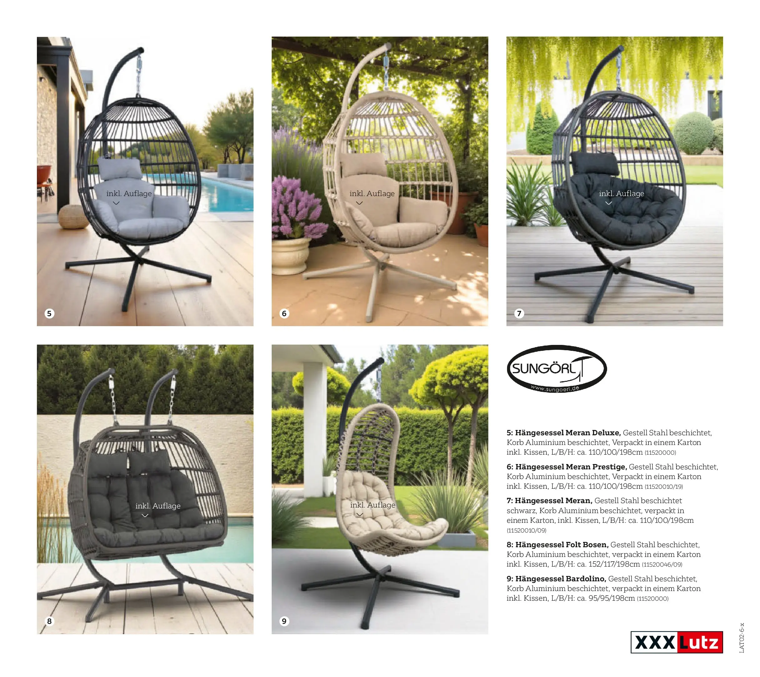 XXXLutz Gartenkatalog von 30.03.2026 - Aktuelle Angebote | Seite: 121 | Produkte: Korb