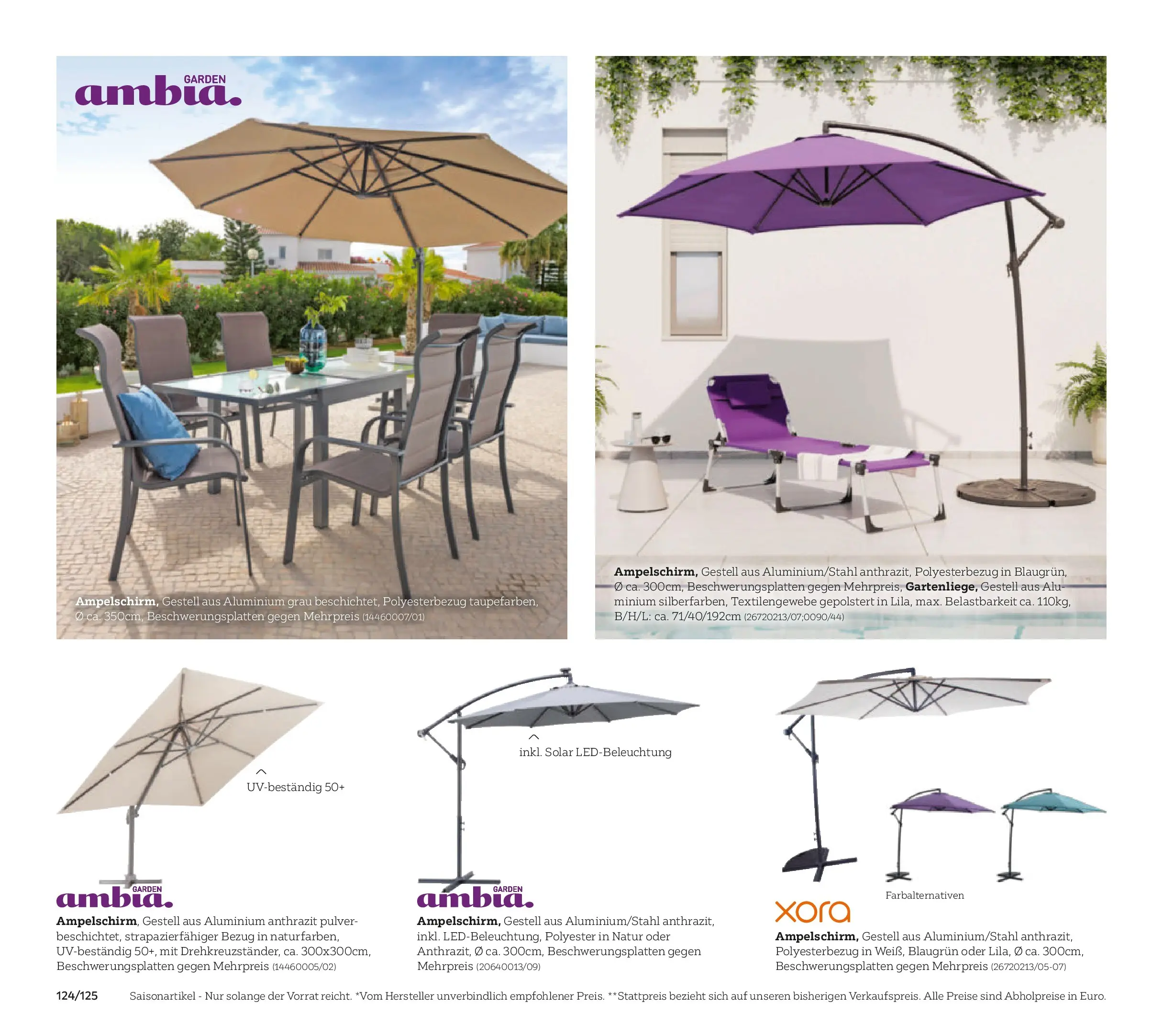 XXXLutz Gartenkatalog von 30.03.2026 - Aktuelle Angebote | Seite: 124