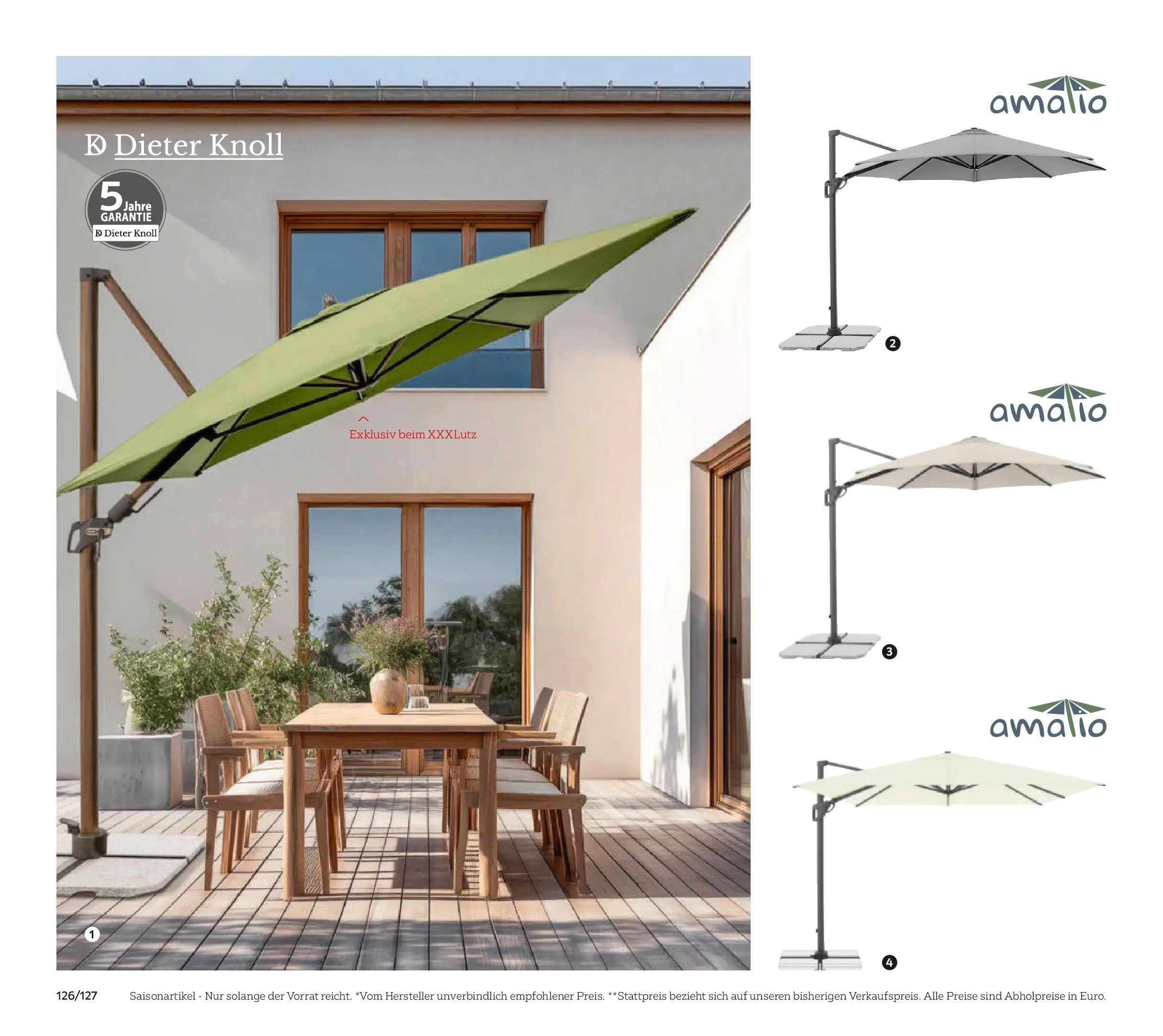 XXXLutz Gartenkatalog von 30.03.2026 - Aktuelle Angebote | Seite: 126