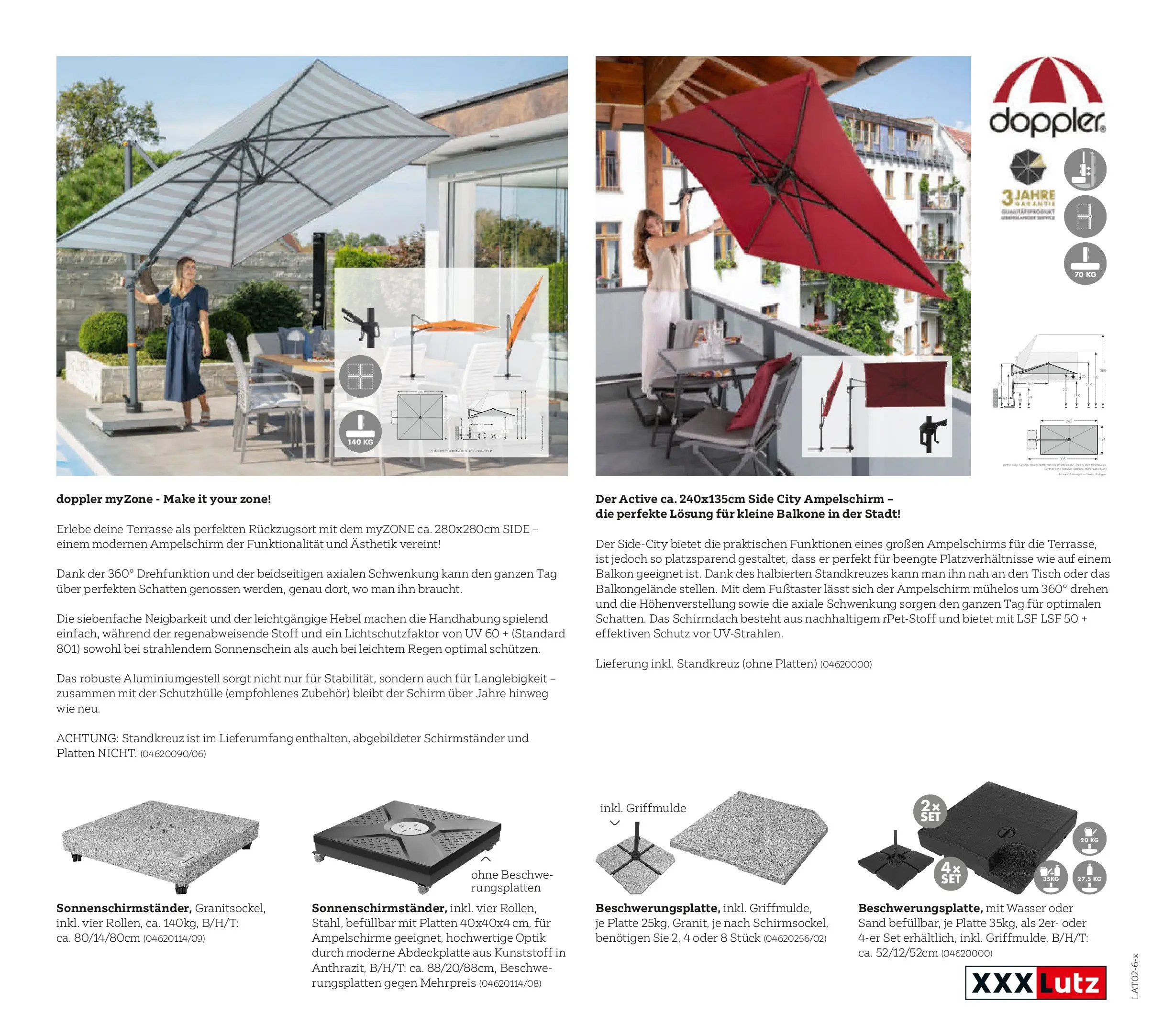 XXXLutz Gartenkatalog von 30.03.2026 - Aktuelle Angebote | Seite: 129 | Produkte: Wasser, Tisch