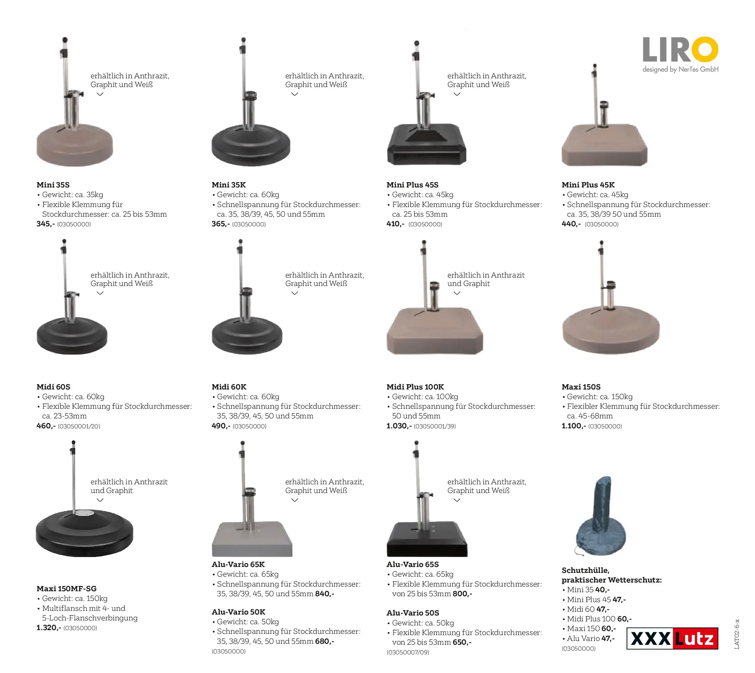 XXXLutz Gartenkatalog von 30.03.2026 - Aktuelle Angebote | Seite: 139 | Produkte: Gewicht