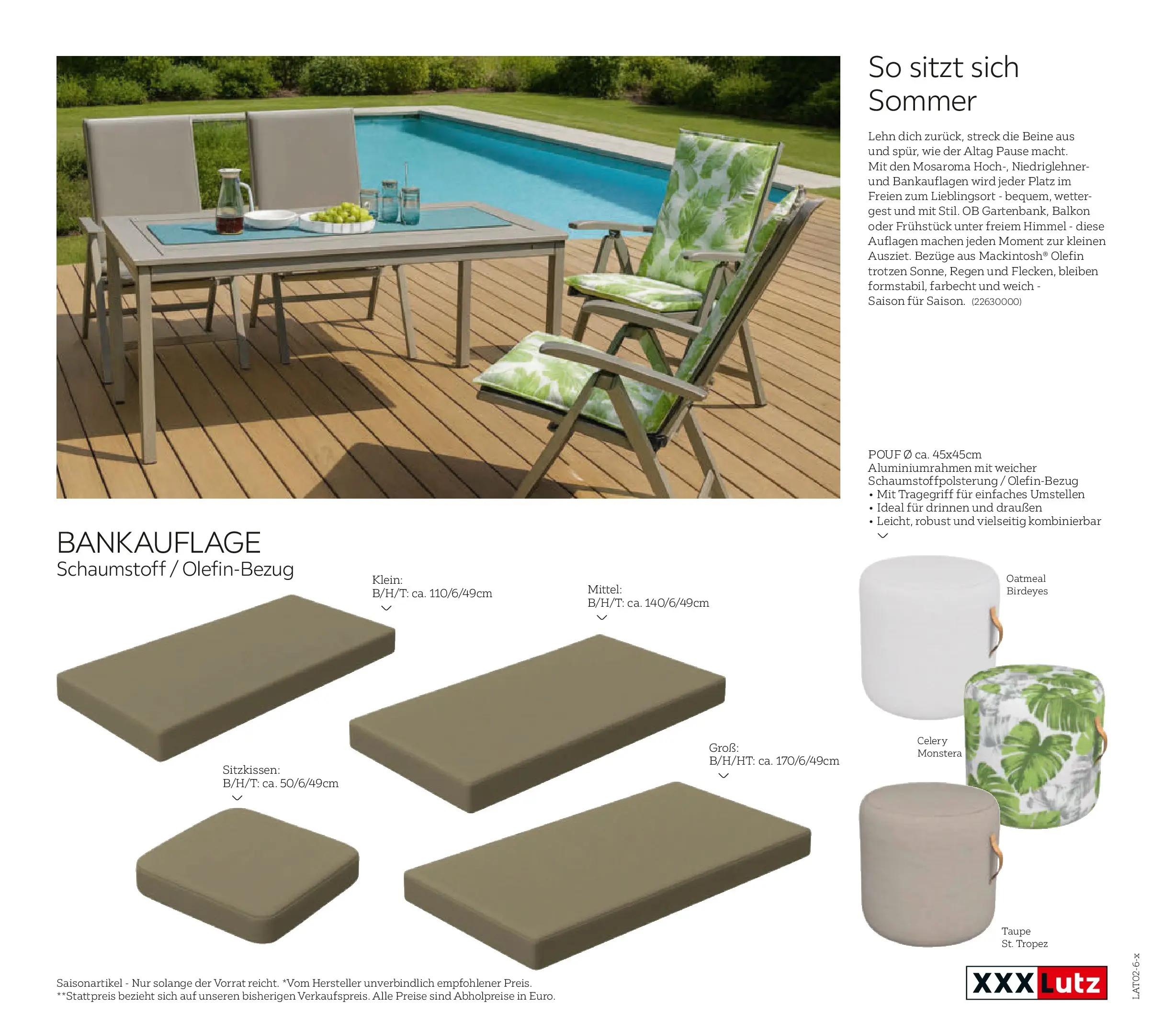 XXXLutz Gartenkatalog von 30.03.2026 - Aktuelle Angebote | Seite: 145