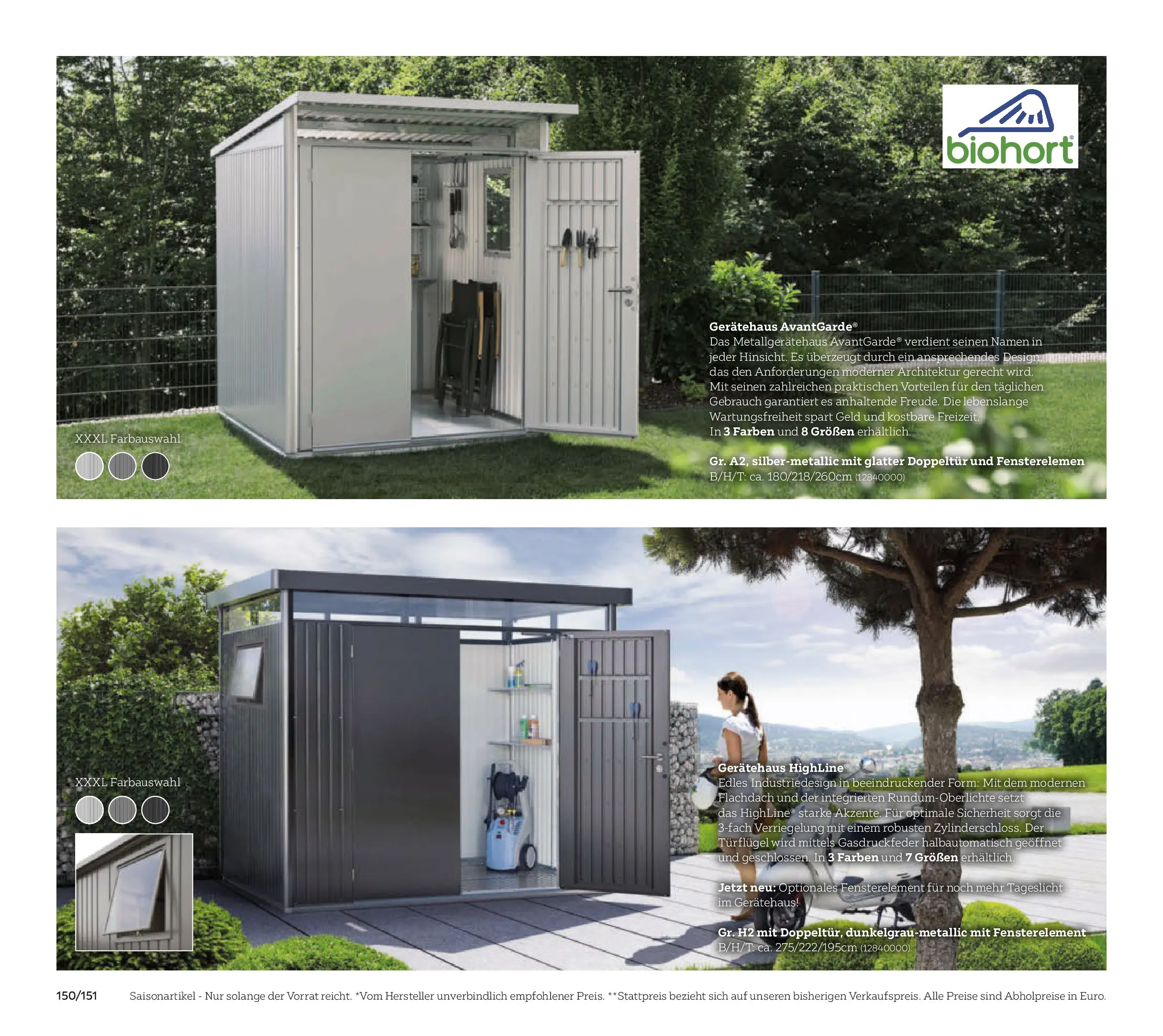 XXXLutz Gartenkatalog von 30.03.2026 - Aktuelle Angebote | Seite: 150