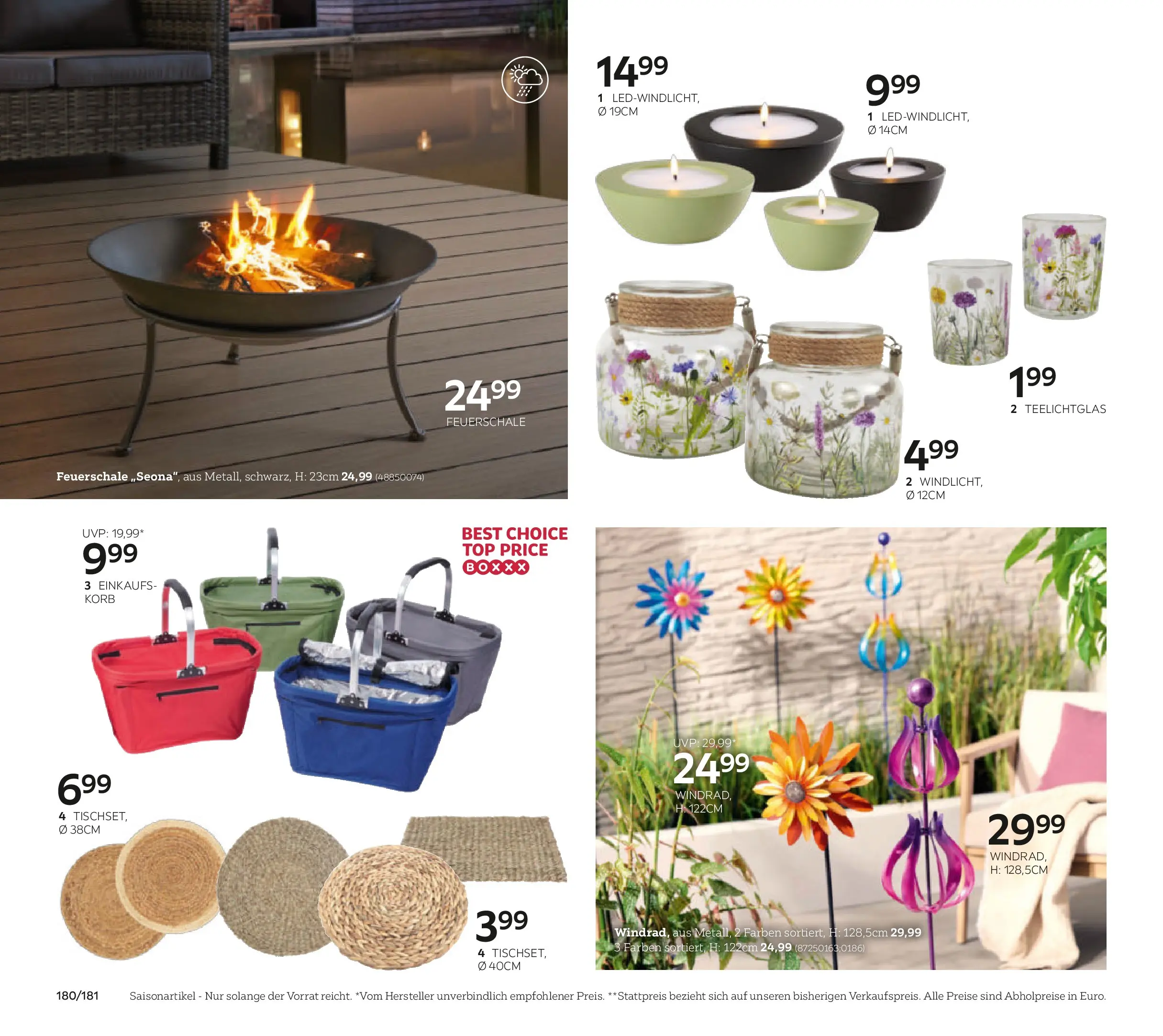 XXXLutz Gartenkatalog von 30.03.2026 - Aktuelle Angebote | Seite: 180 | Produkte: Korb