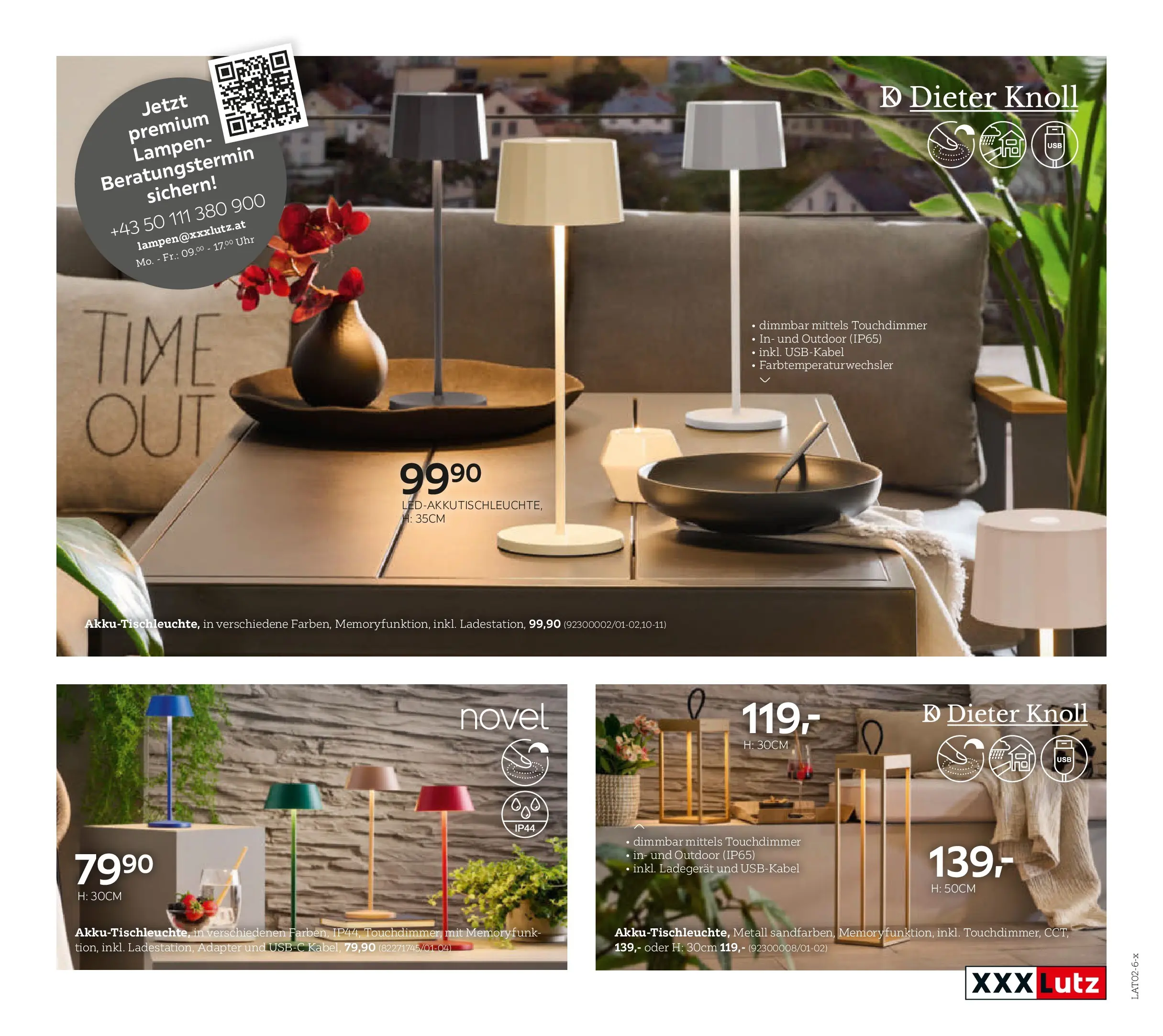 XXXLutz Gartenkatalog von 30.03.2026 - Aktuelle Angebote | Seite: 183 | Produkte: Uhr, Adapter, USB