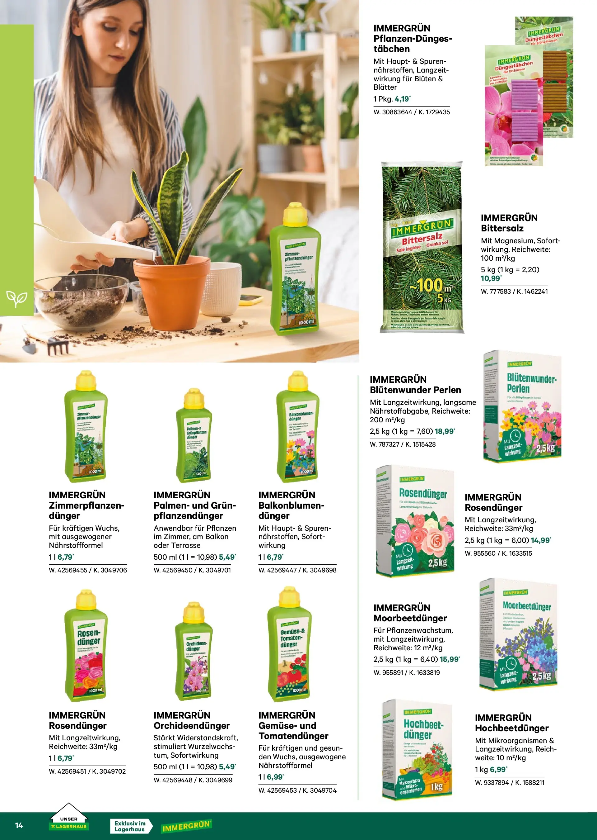 Lagerhaus Garten & Freizeit Katalog 2026 - Regau, Weyer von 01.03.2026 - Aktuelle Angebote | Seite: 14 | Produkte: Gemüse, Tomaten