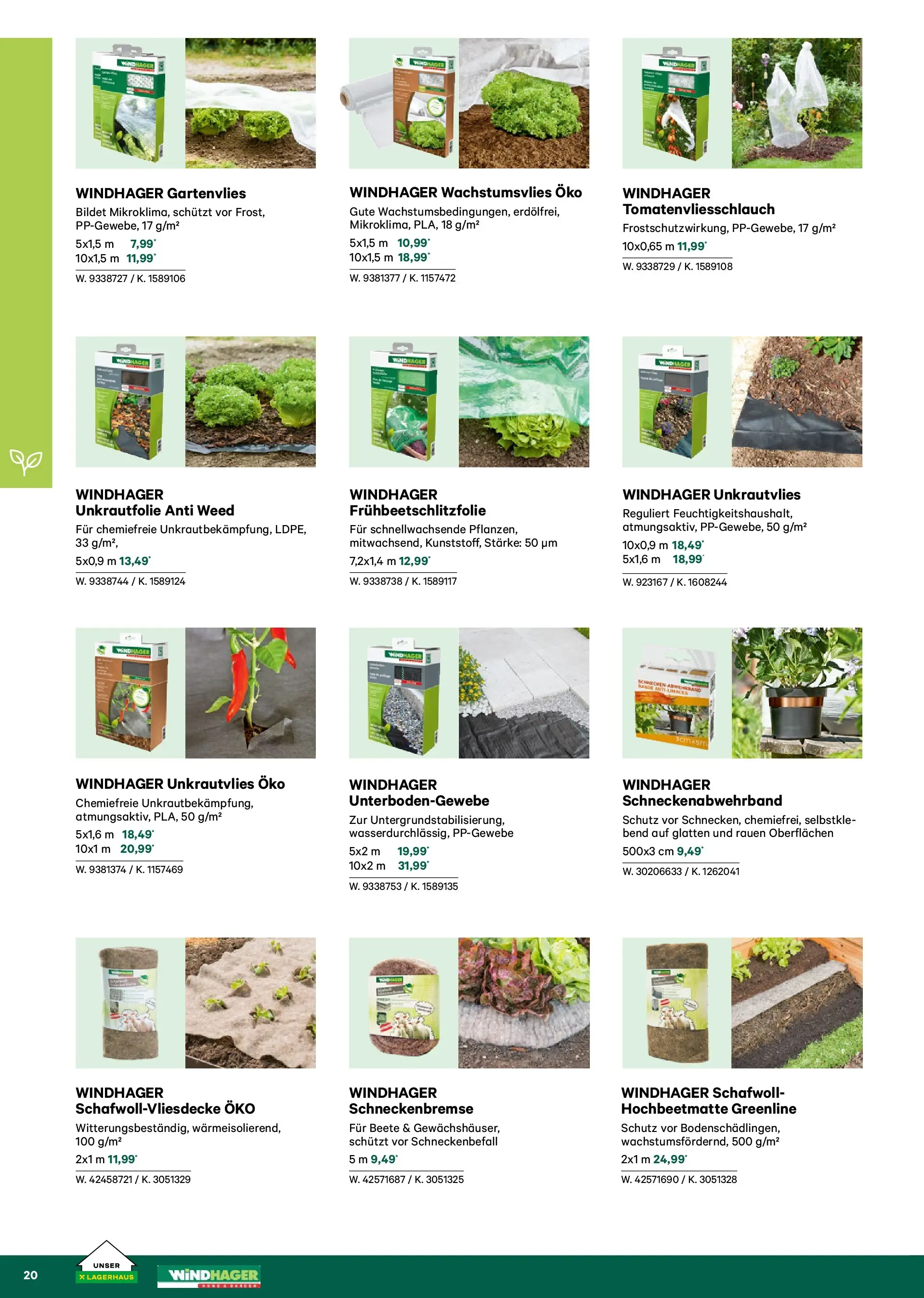 Lagerhaus Garten & Freizeit Katalog 2026 - Regau, Weyer von 01.03.2026 - Aktuelle Angebote | Seite: 20