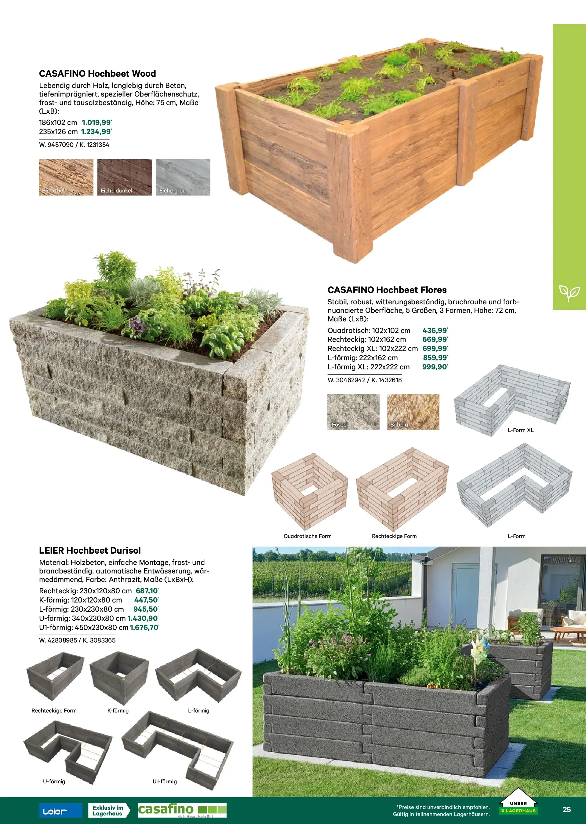 Lagerhaus Garten & Freizeit Katalog 2026 - Regau, Weyer von 01.03.2026 - Aktuelle Angebote | Seite: 25