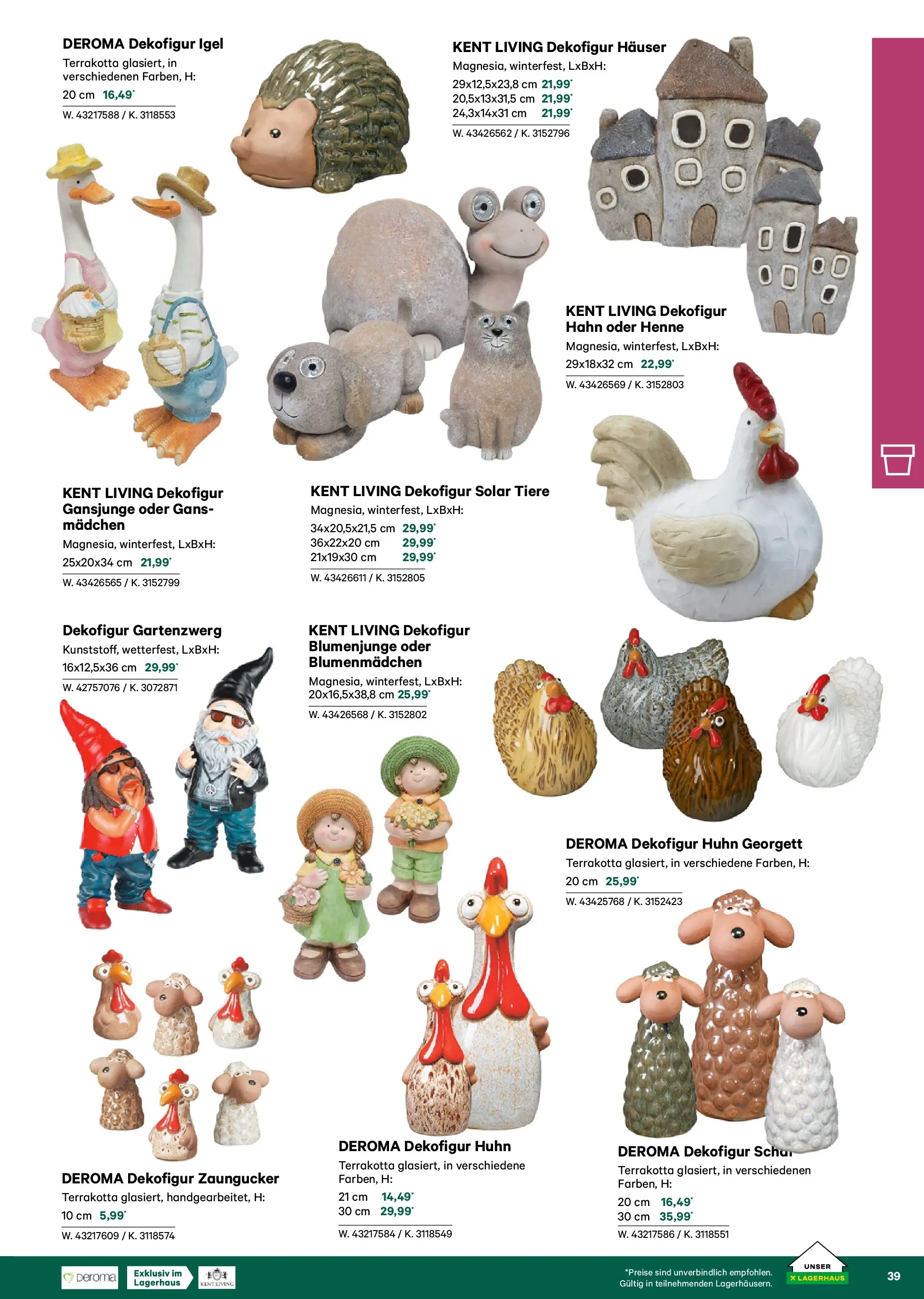 Lagerhaus Garten & Freizeit Katalog 2026 - Regau, Weyer von 01.03.2026 - Aktuelle Angebote | Seite: 39