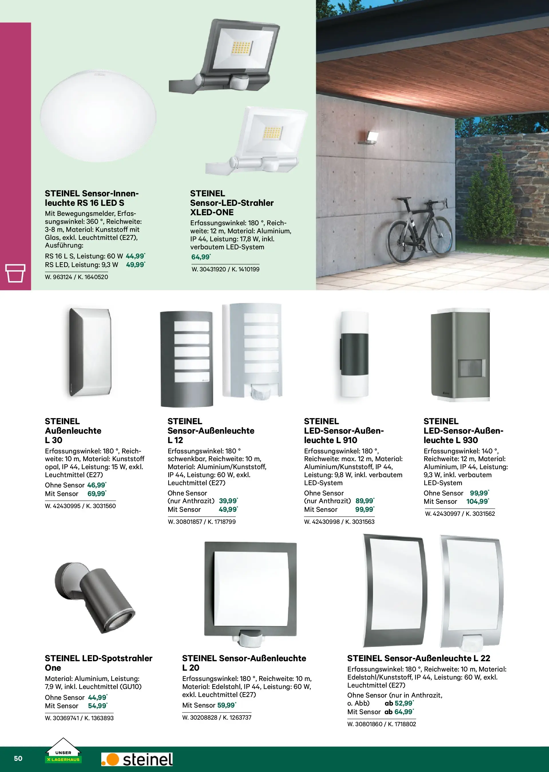 Lagerhaus Garten & Freizeit Katalog 2026 - Regau, Weyer von 01.03.2026 - Aktuelle Angebote | Seite: 50