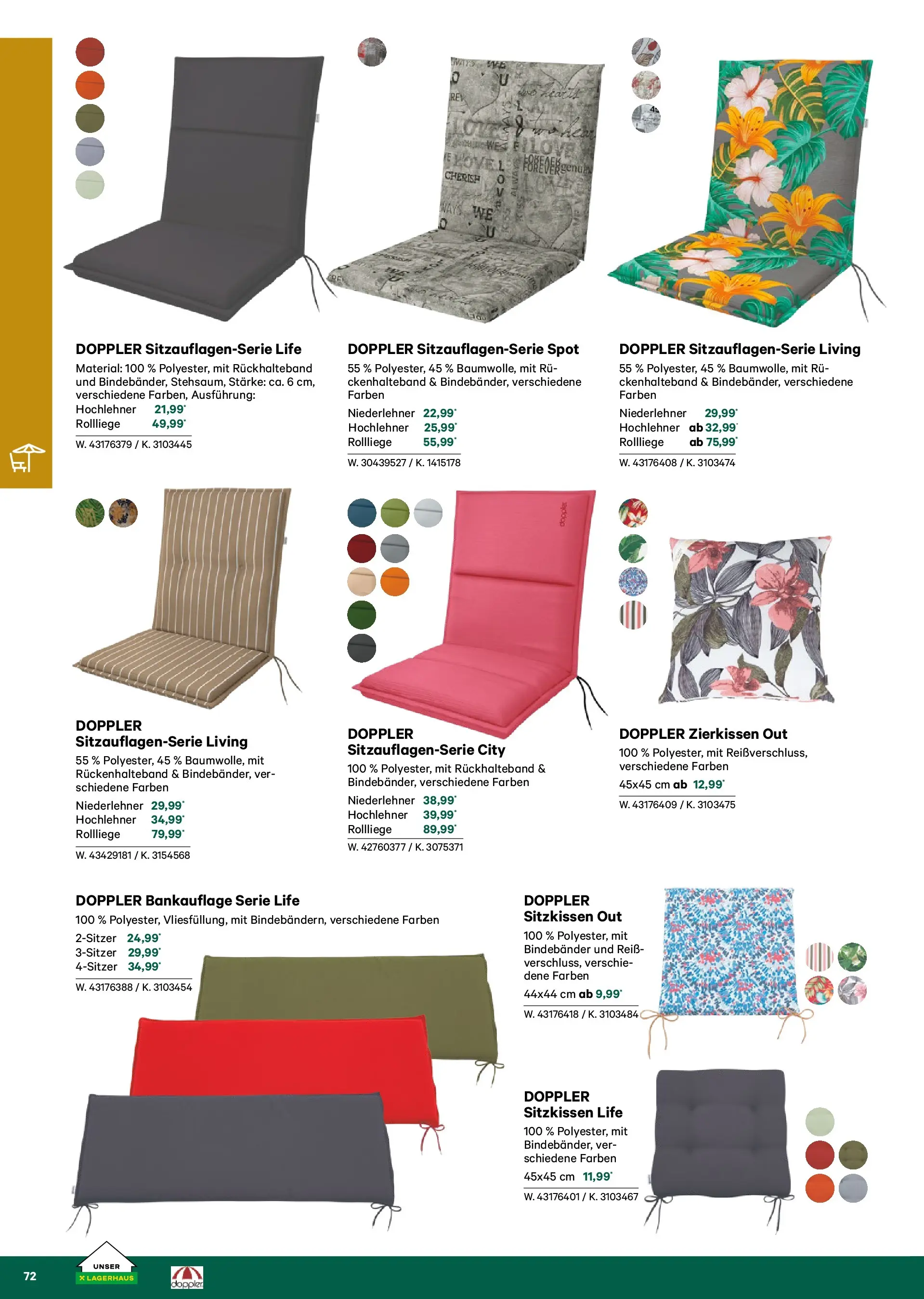 Lagerhaus Garten & Freizeit Katalog 2026 - Regau, Weyer von 01.03.2026 - Aktuelle Angebote | Seite: 72