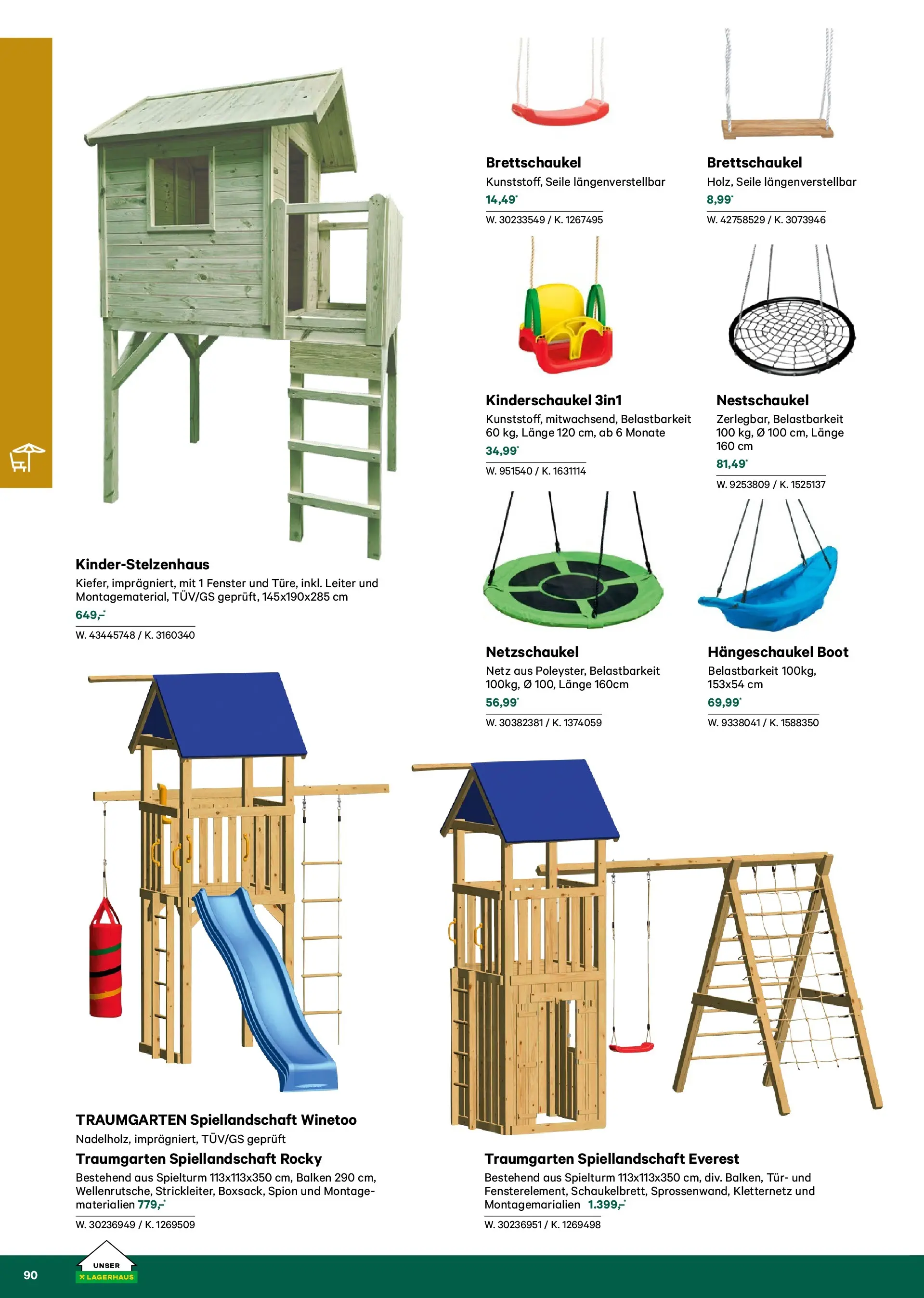 Lagerhaus Garten & Freizeit Katalog 2026 - Regau, Weyer von 01.03.2026 - Aktuelle Angebote | Seite: 90