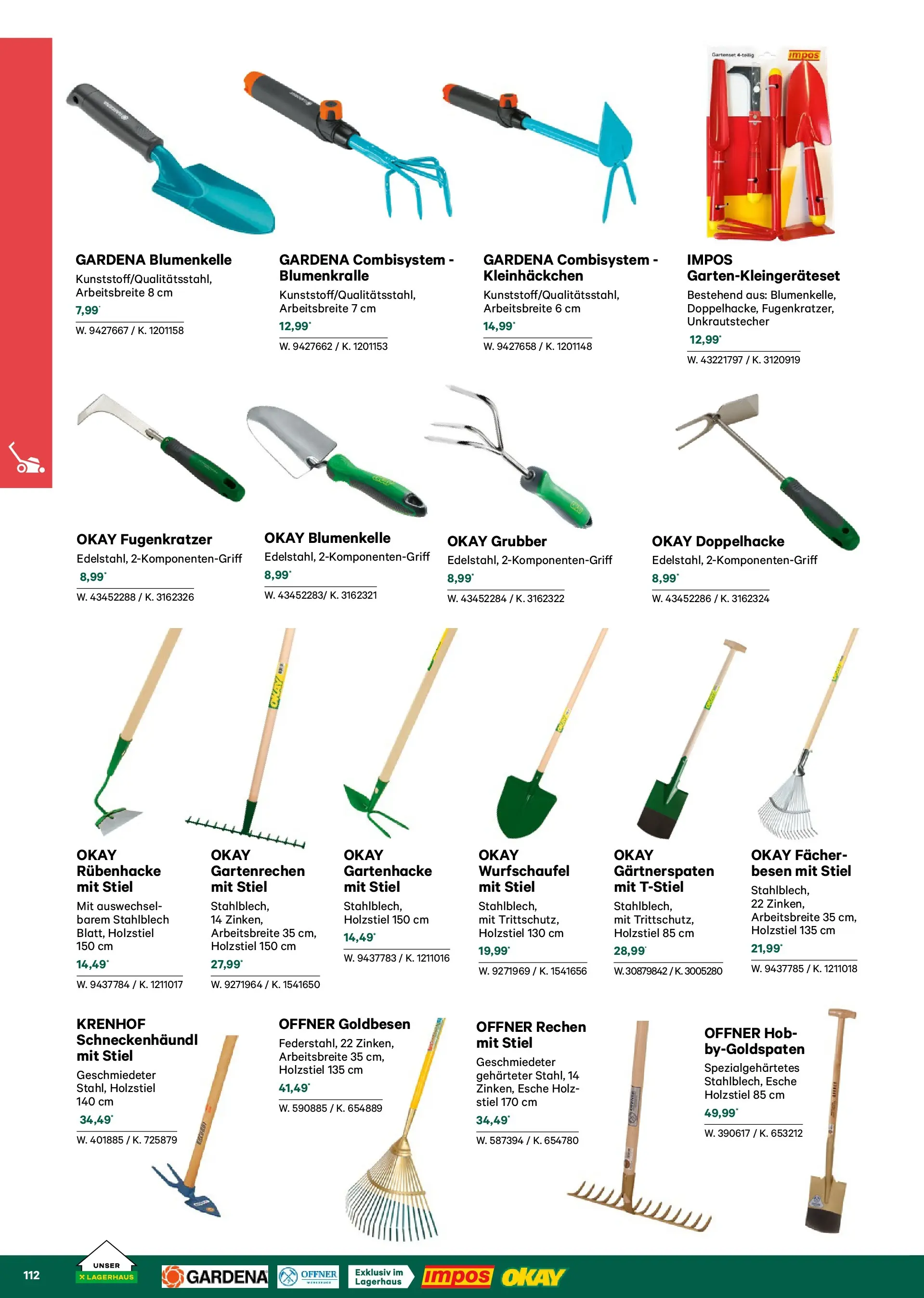 Lagerhaus Garten & Freizeit Katalog 2026 - Regau, Weyer von 01.03.2026 - Aktuelle Angebote | Seite: 112