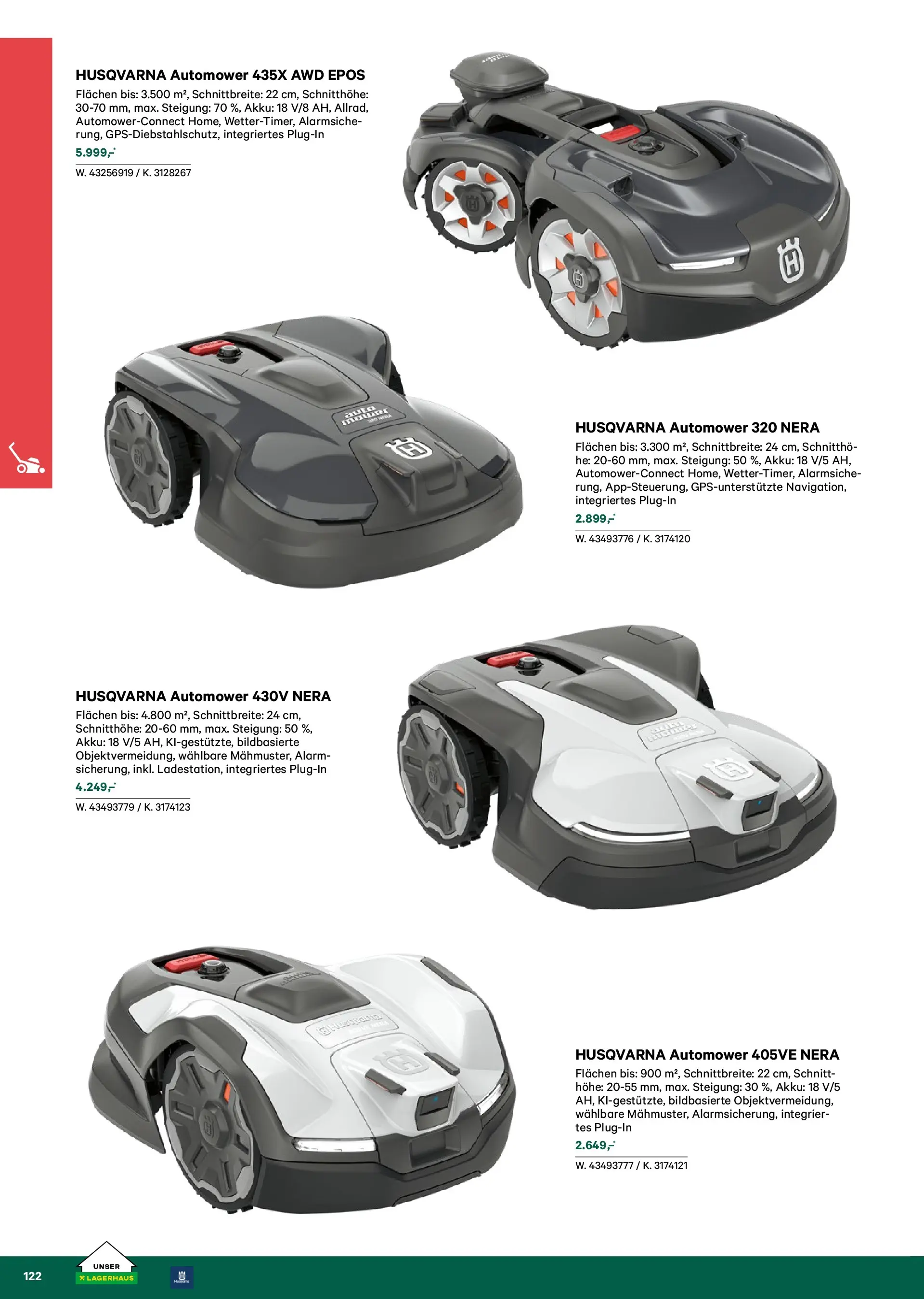 Lagerhaus Garten & Freizeit Katalog 2026 - Regau, Weyer von 01.03.2026 - Aktuelle Angebote | Seite: 122