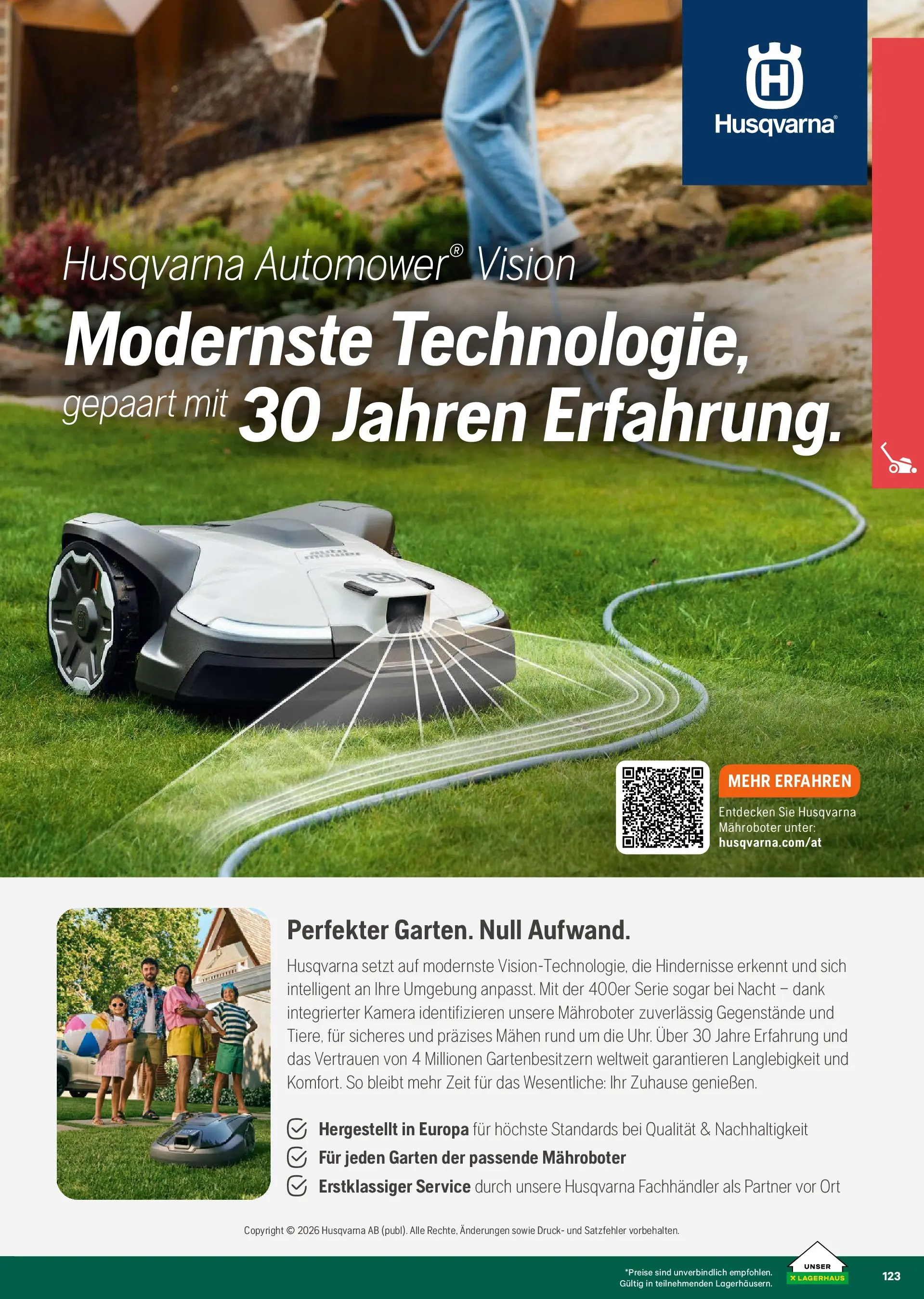 Lagerhaus Garten & Freizeit Katalog 2026 - Regau, Weyer von 01.03.2026 - Aktuelle Angebote | Seite: 123 | Produkte: Kamera