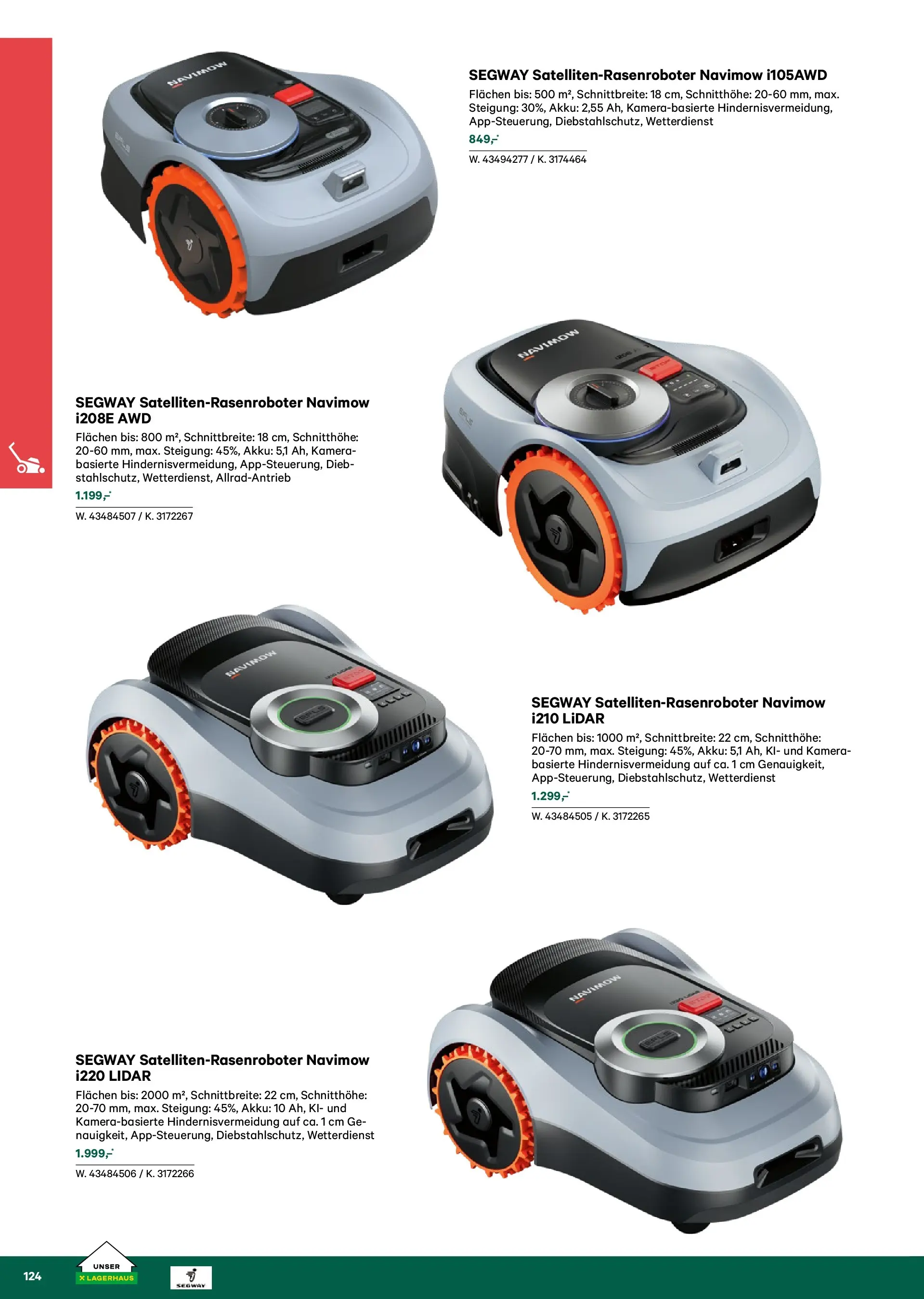 Lagerhaus Garten & Freizeit Katalog 2026 - Regau, Weyer von 01.03.2026 - Aktuelle Angebote | Seite: 124 | Produkte: Kamera
