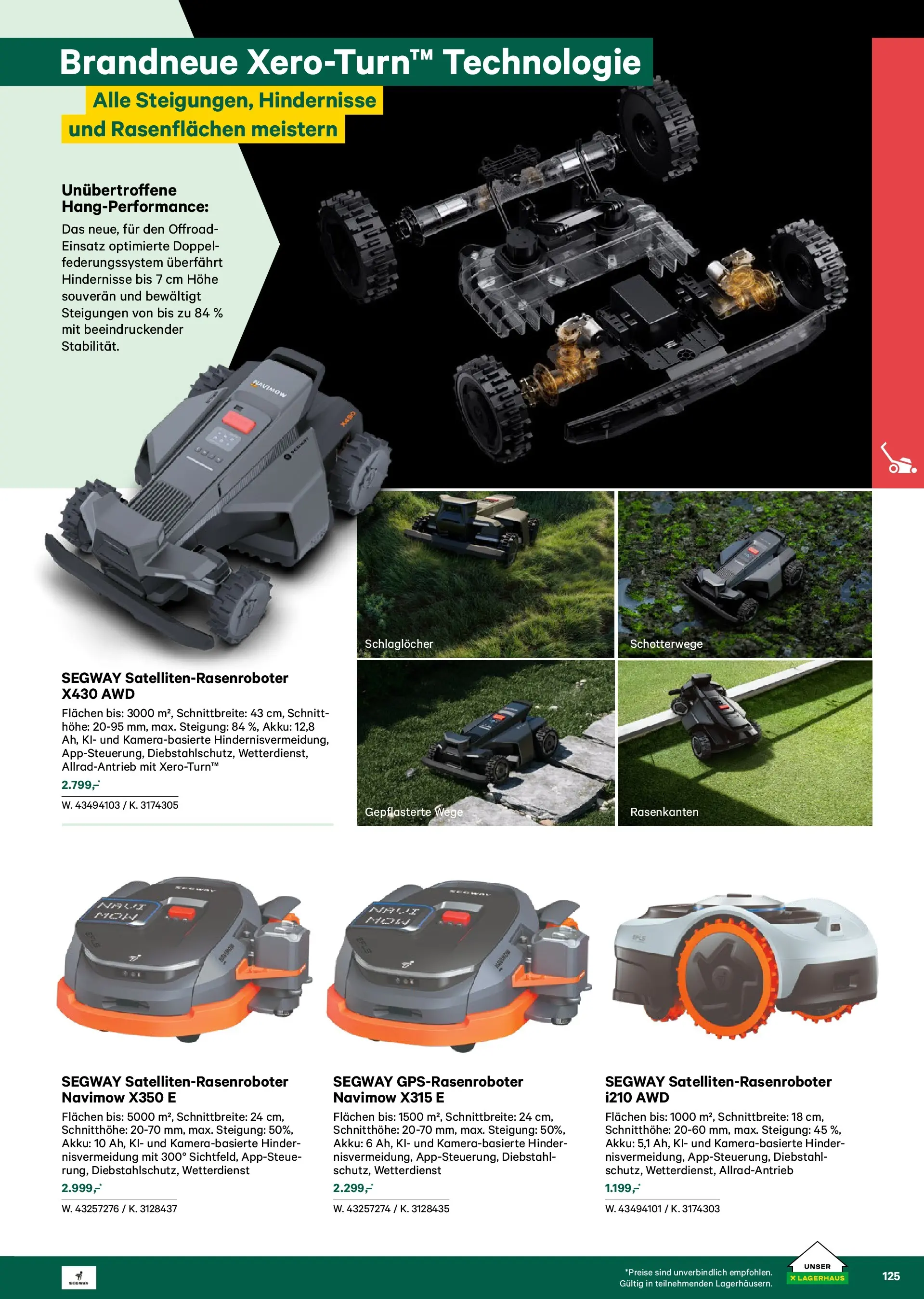 Lagerhaus Garten & Freizeit Katalog 2026 - Regau, Weyer von 01.03.2026 - Aktuelle Angebote | Seite: 125