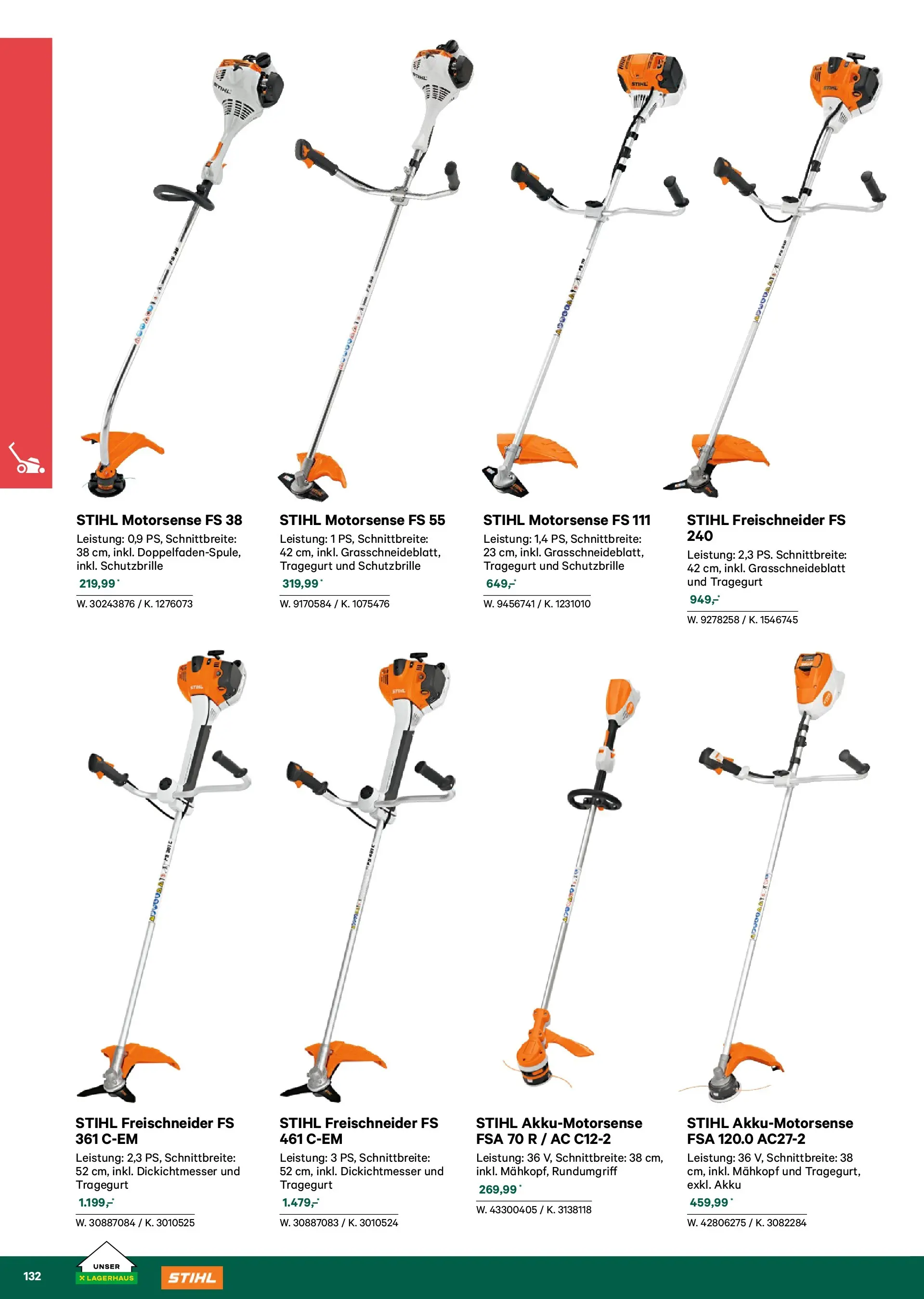 Lagerhaus Garten & Freizeit Katalog 2026 - Regau, Weyer von 01.03.2026 - Aktuelle Angebote | Seite: 132